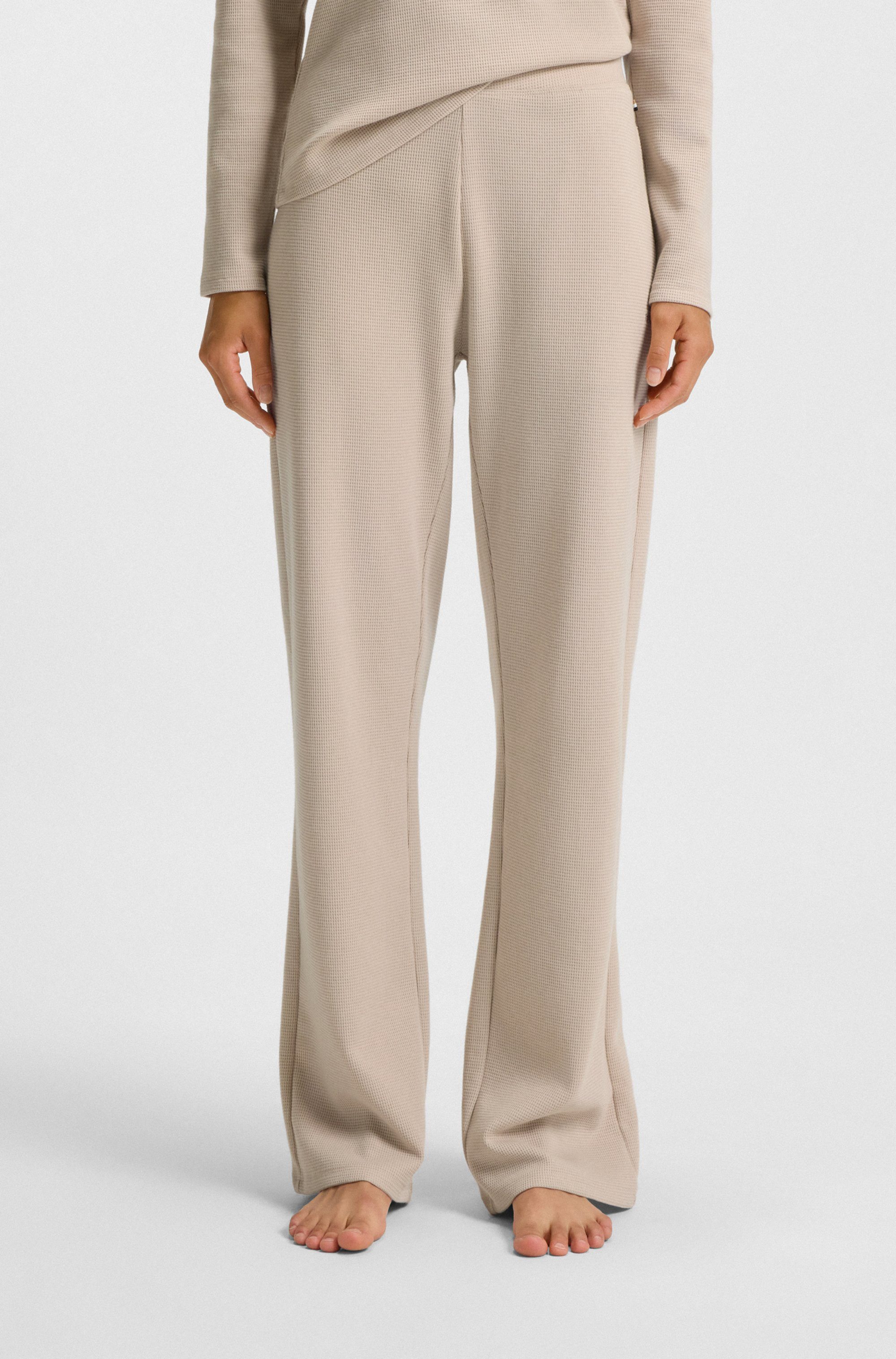 BOSS Homewearhose Waffle mit Struktur günstig online kaufen