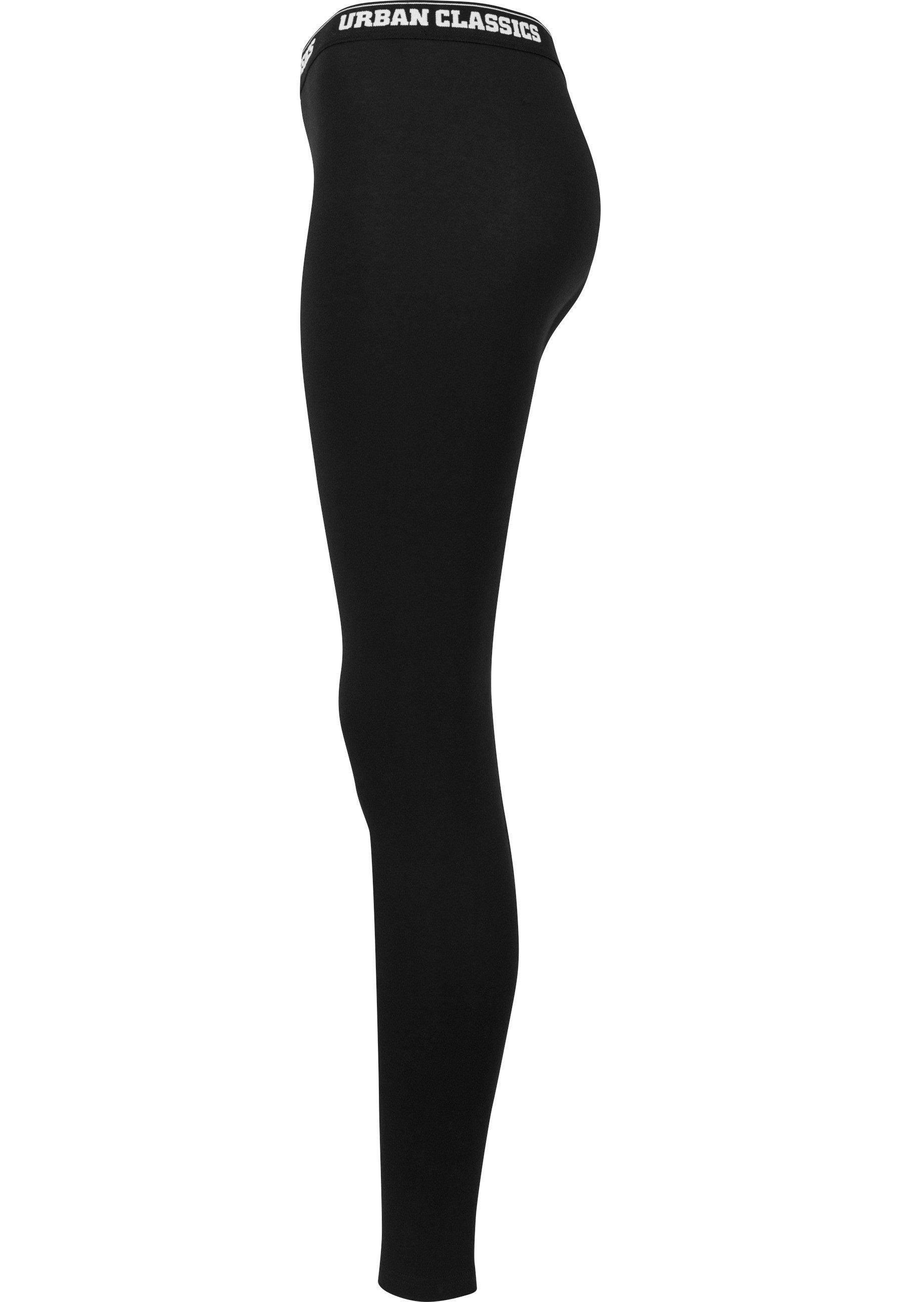 URBAN CLASSICS Leggings Urban Classics Damen Ladies Logo Leggings (1-tlg)