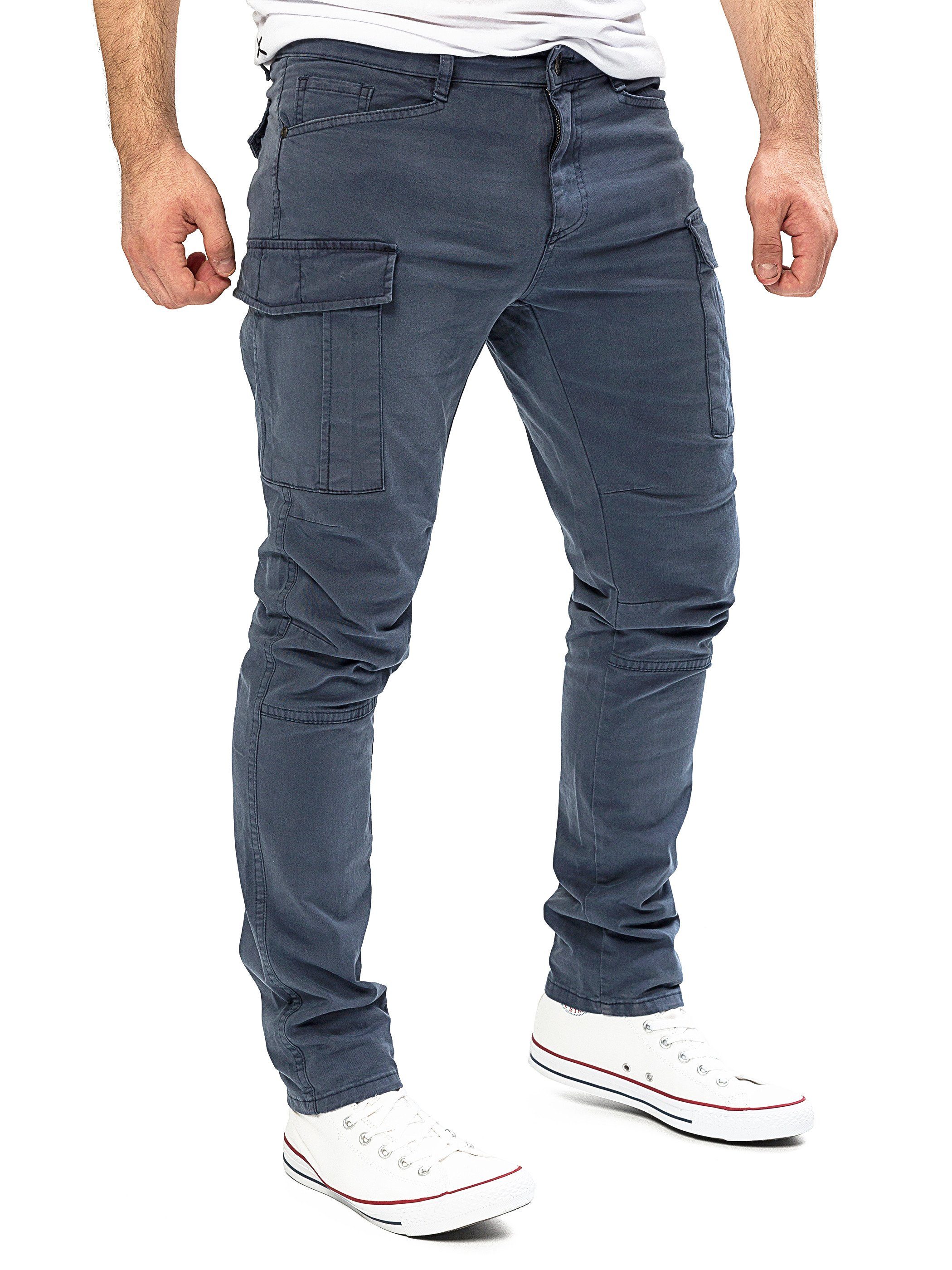 Yazubi Cargohose Cargo Chino Jayden (1-tlg) mit aufgesetzten Cargotaschen