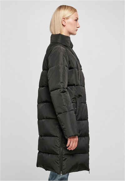 URBAN CLASSICS Winterjacke Damen Ladies High Neck Puffer Coat (1-St)