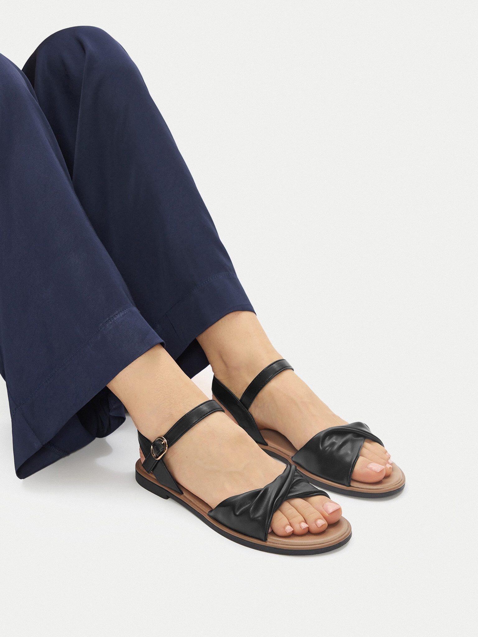 Jenny Damen Sandals Schwarz CHIKA WS250723-1 Sandale