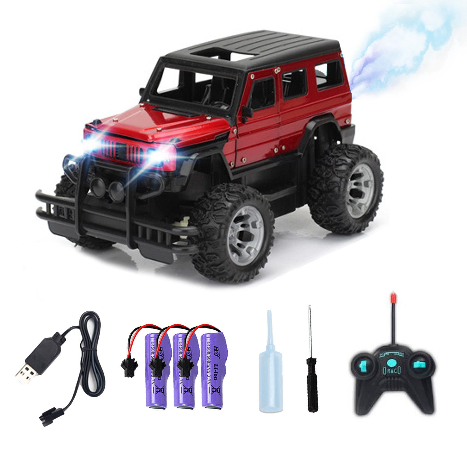 Esun RC-Auto Ferngesteuertes Auto ab 3 5 6 8 jahre, Rc Auto mit Sprühnebel, günstig online kaufen