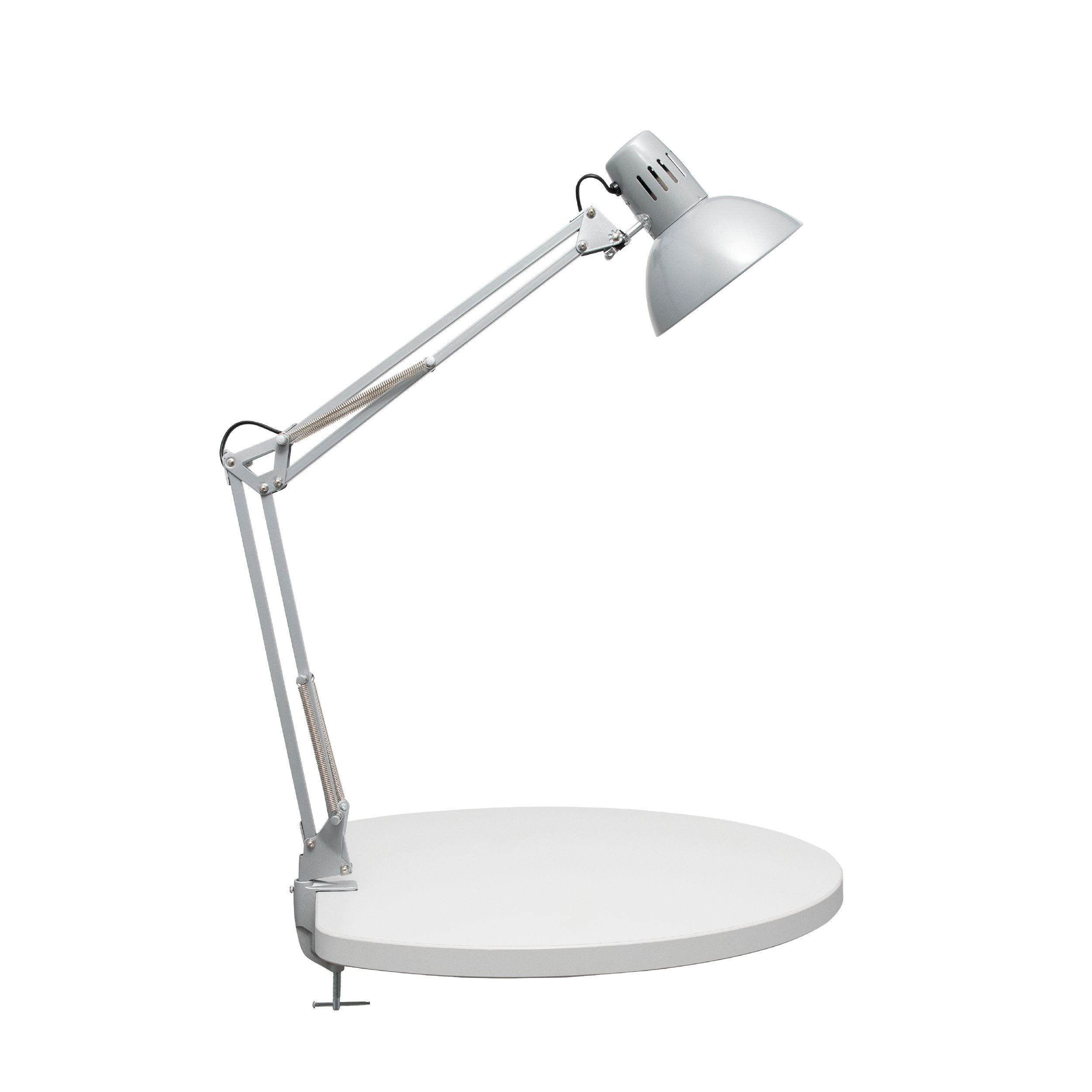 Klemmleuchte MAULstudy, silberfarben, Höhe 44 cm, Metall günstig online kaufen