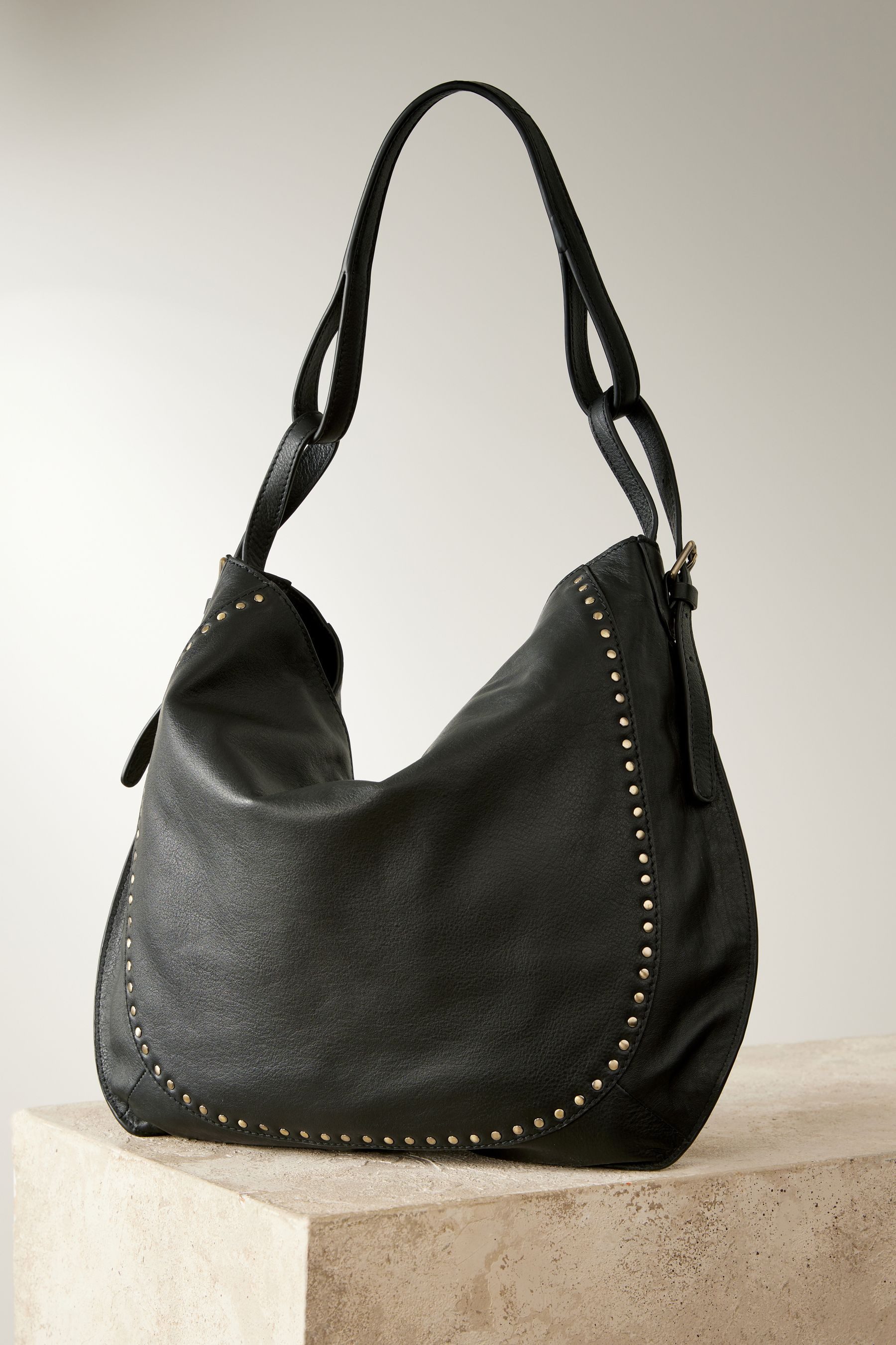 Next Schultertasche Schultertasche aus Leder mit günstig online kaufen