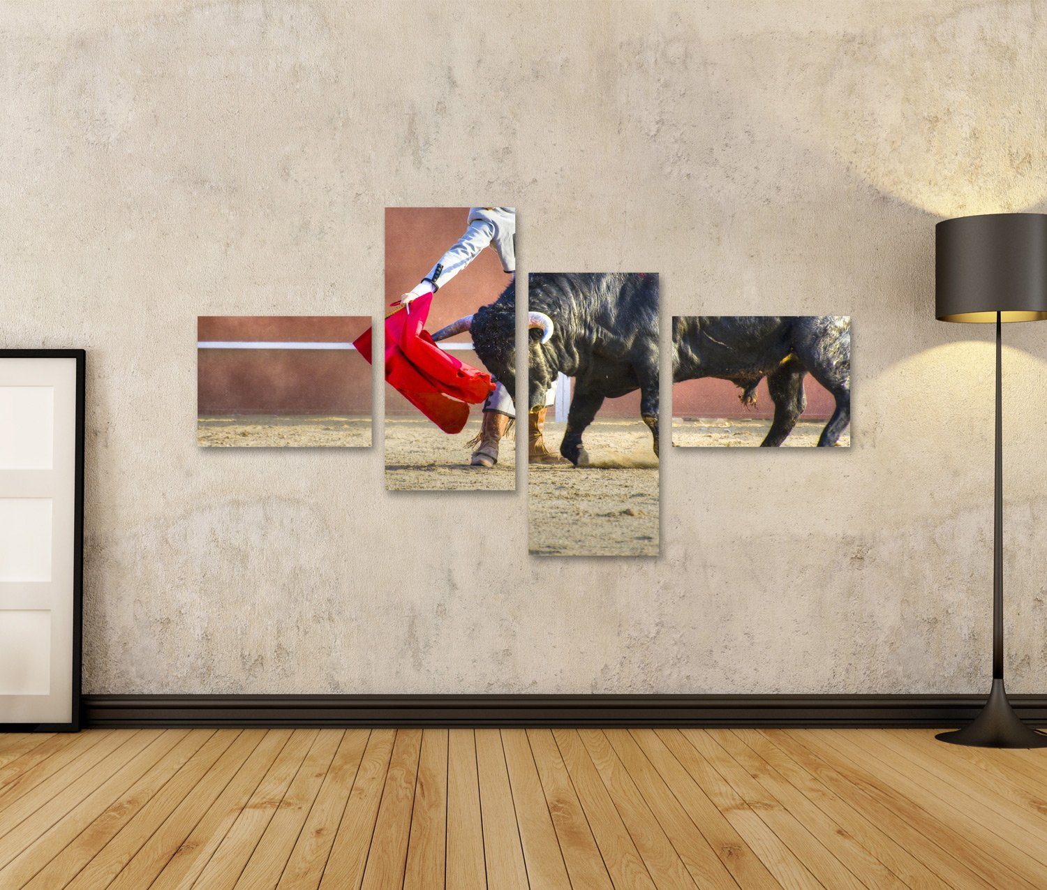islandburner Leinwandbild Bild auf Leinwand Kämpfender günstig online kaufen