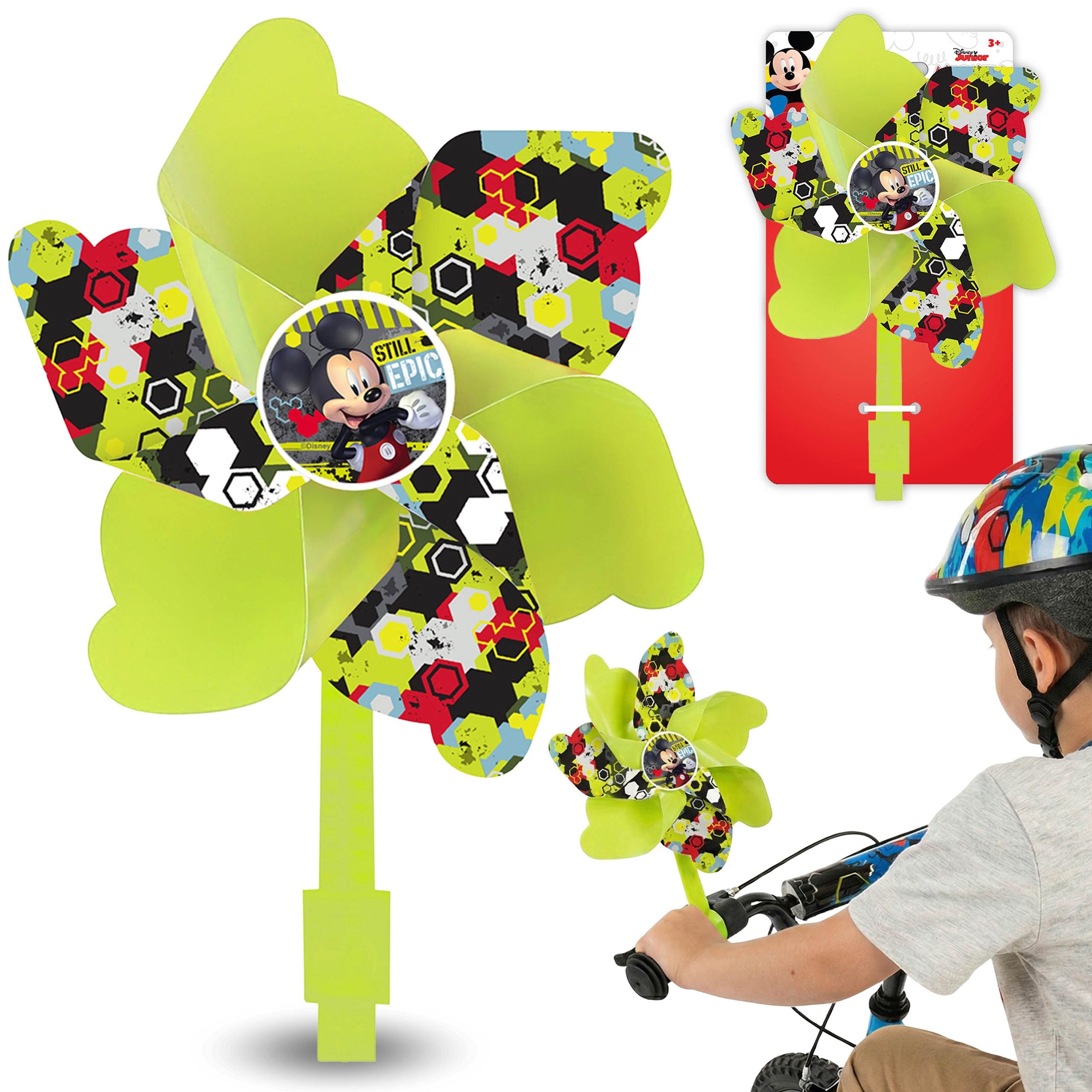 Disney Mickey Mouse Deko-Windrad DISNEY Mickey Mouse Windrad für Fahrrad & Roller