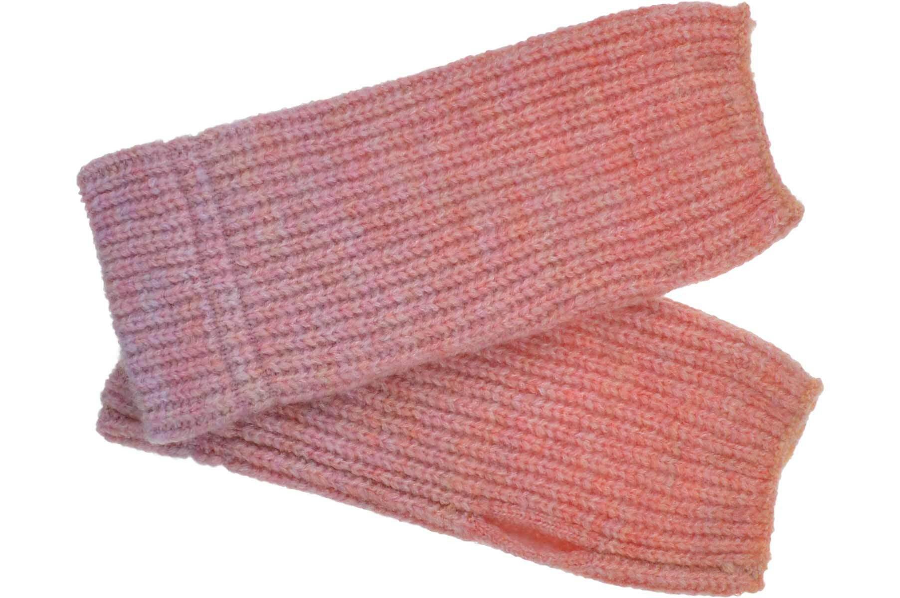 Seeberger Strickhandschuhe Strick Stulpen in mehrfarbigem Garn 19650-0