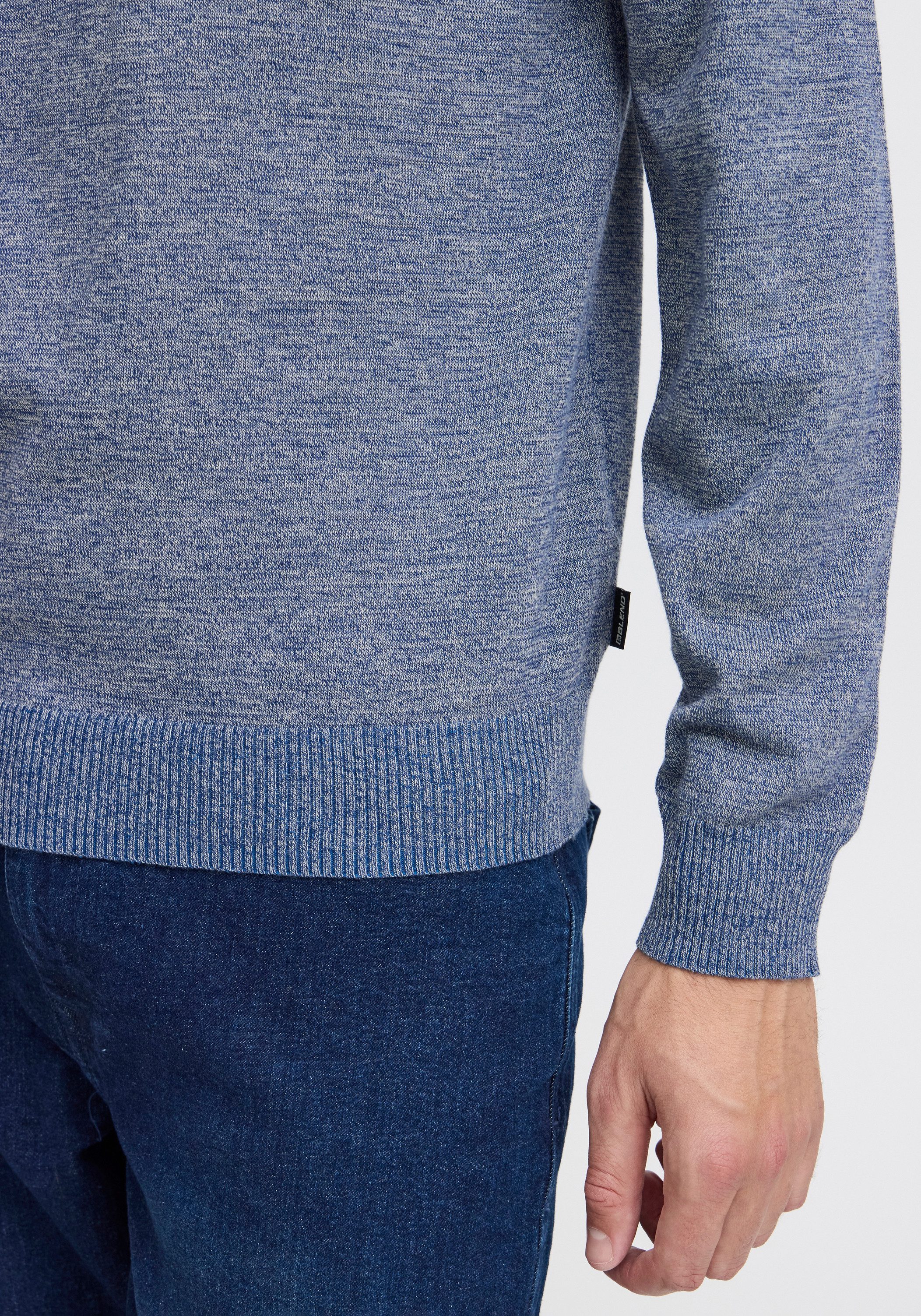 Blend Rollkragenpullover BHBRUTON roll neck knit Regular Fit, aus Polyester, mit Rollkragen, normaler Schnitt