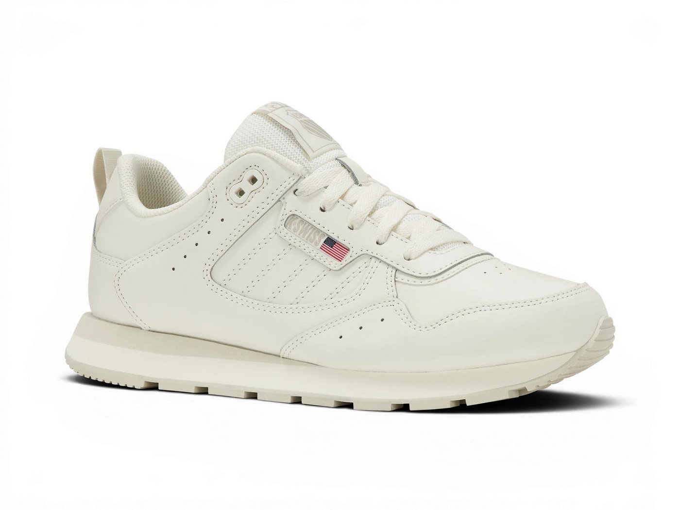 K-Swiss Vista Runner Leder weiss Herren Sneaker