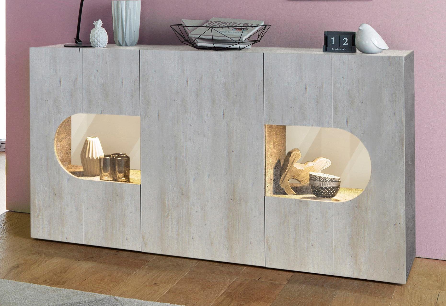 Tecnos Sideboard »Real«, Breite 150 cm, 3 Türen online Tecnos Sideboard »Real«, Breite 150 cm | cnouch