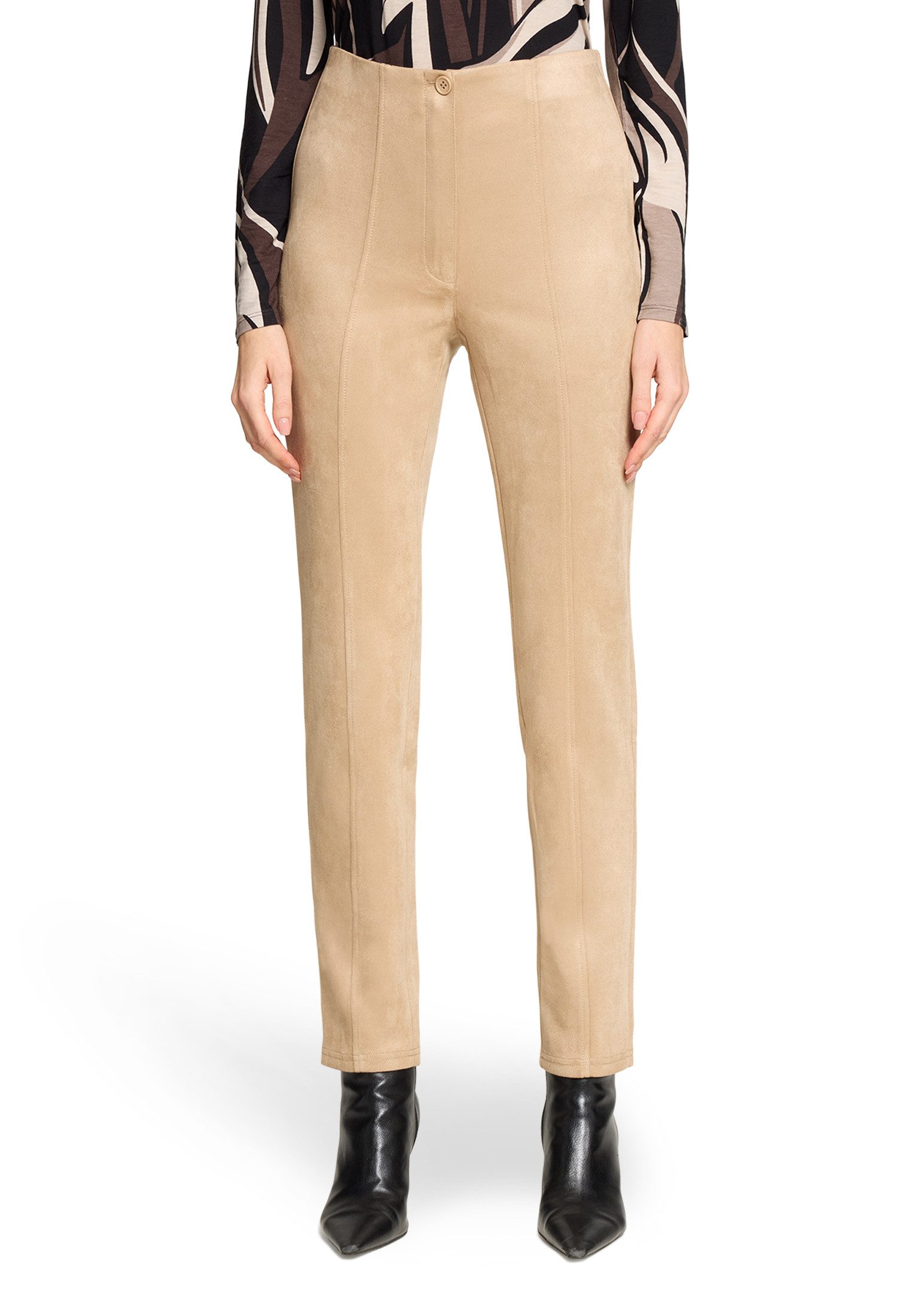 Stoffhose Damen Slim Fit