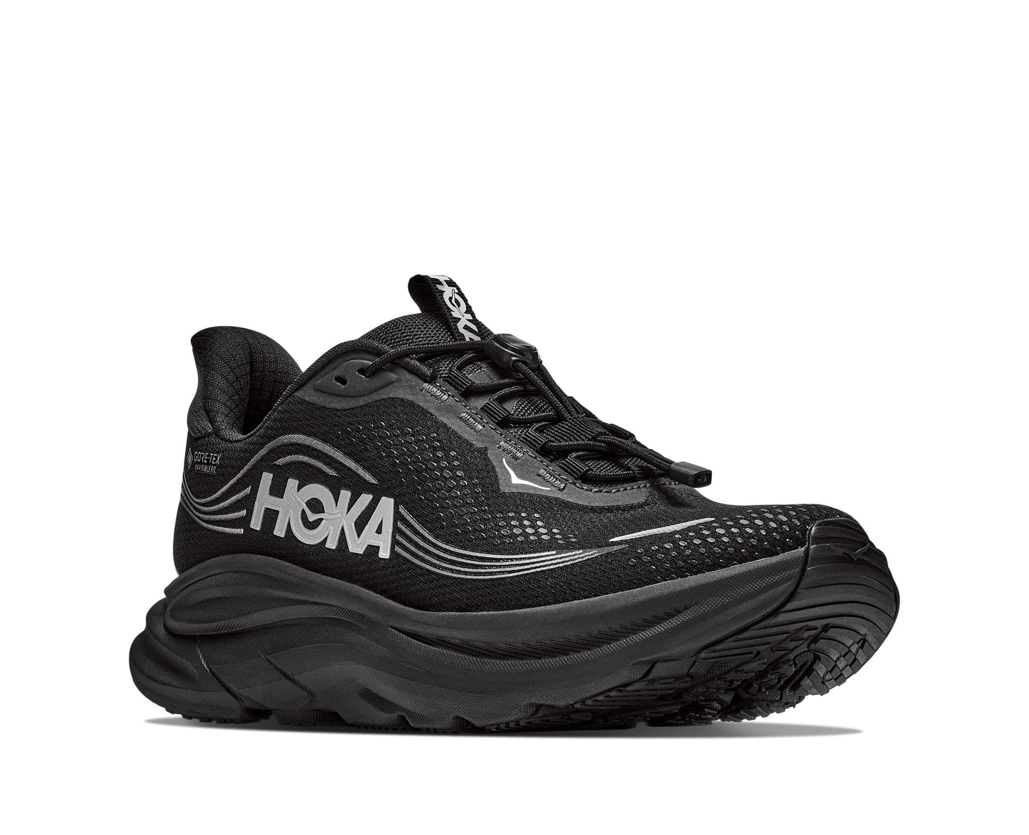 Hoka One One Clifton 11 Gore-Tex Laufschuh hoher Dämpfungsgrad, leicht profiliertes Laufsohlenprofil, wasserdicht