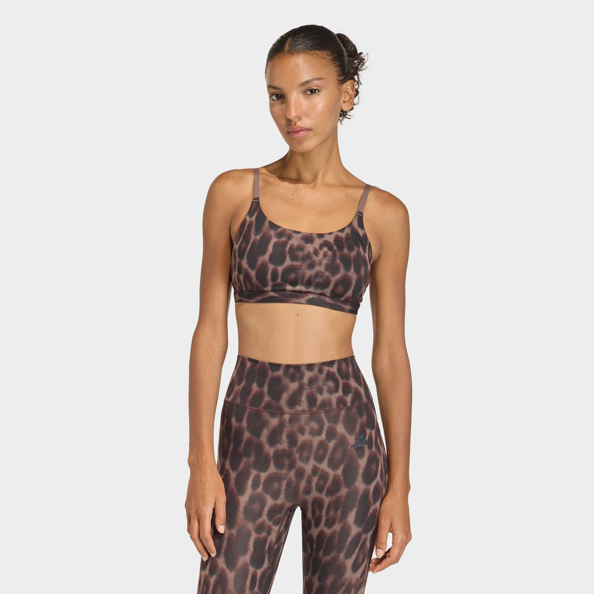 adidas Performance Sport-BH OPTIME ESSENTIALS WORKOUT LEOPARD BH, LEICHT ST günstig online kaufen