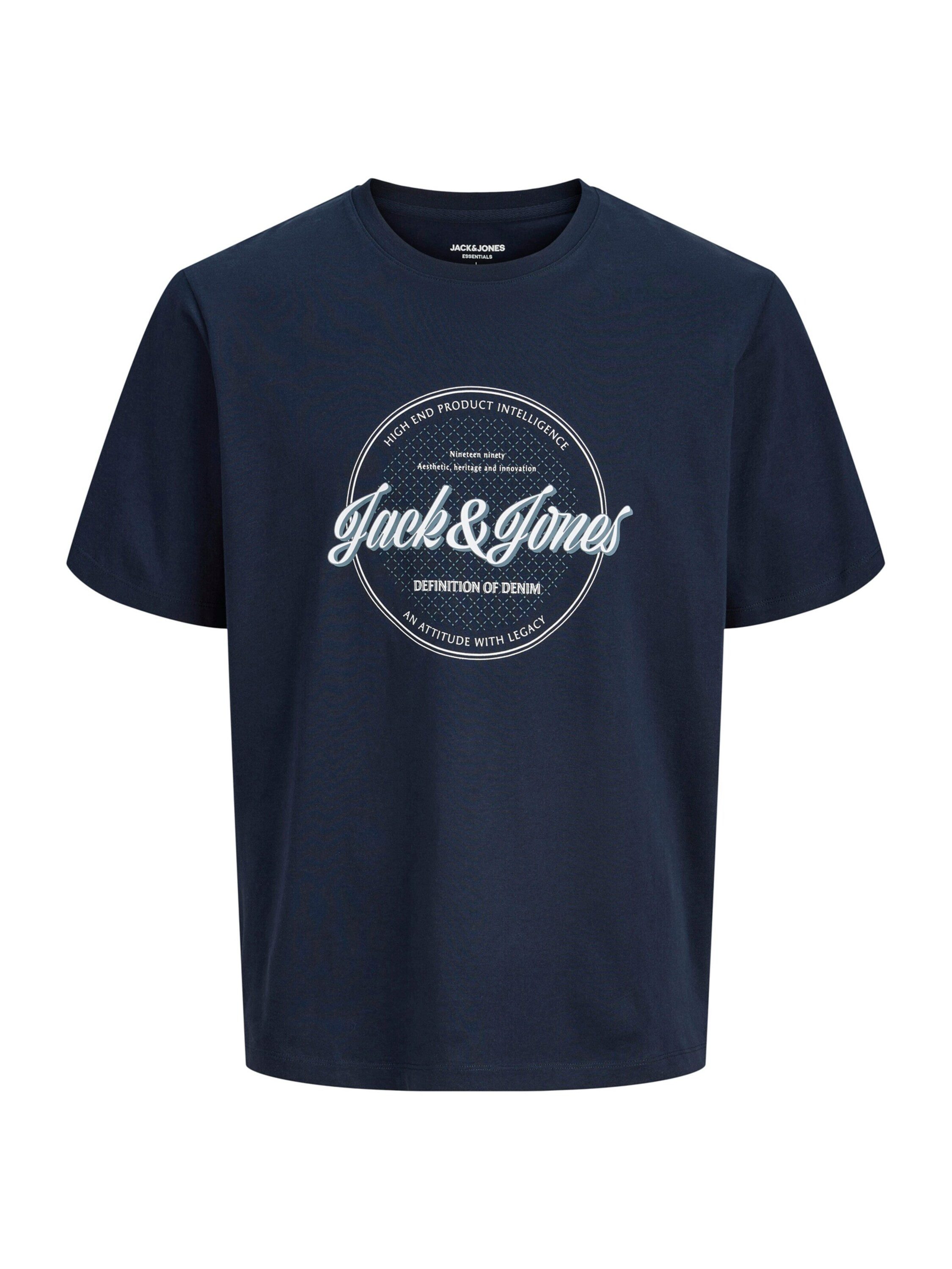 Jack & Jones PlusSize T-Shirt JJEDover Denim (1-tlg)