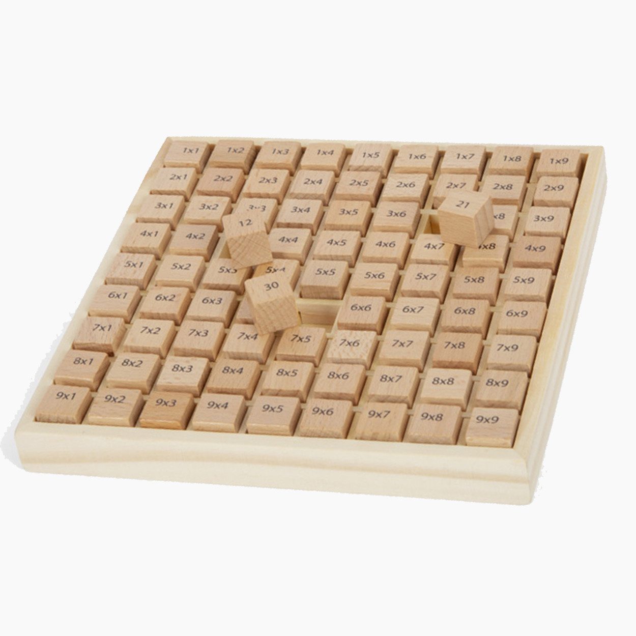 Small Foot Lernspielzeug Rechenbrett Das kleine 1x1 (packung, 82-St., spar set), für die spielerische Entdeckung der Zahlenwelt