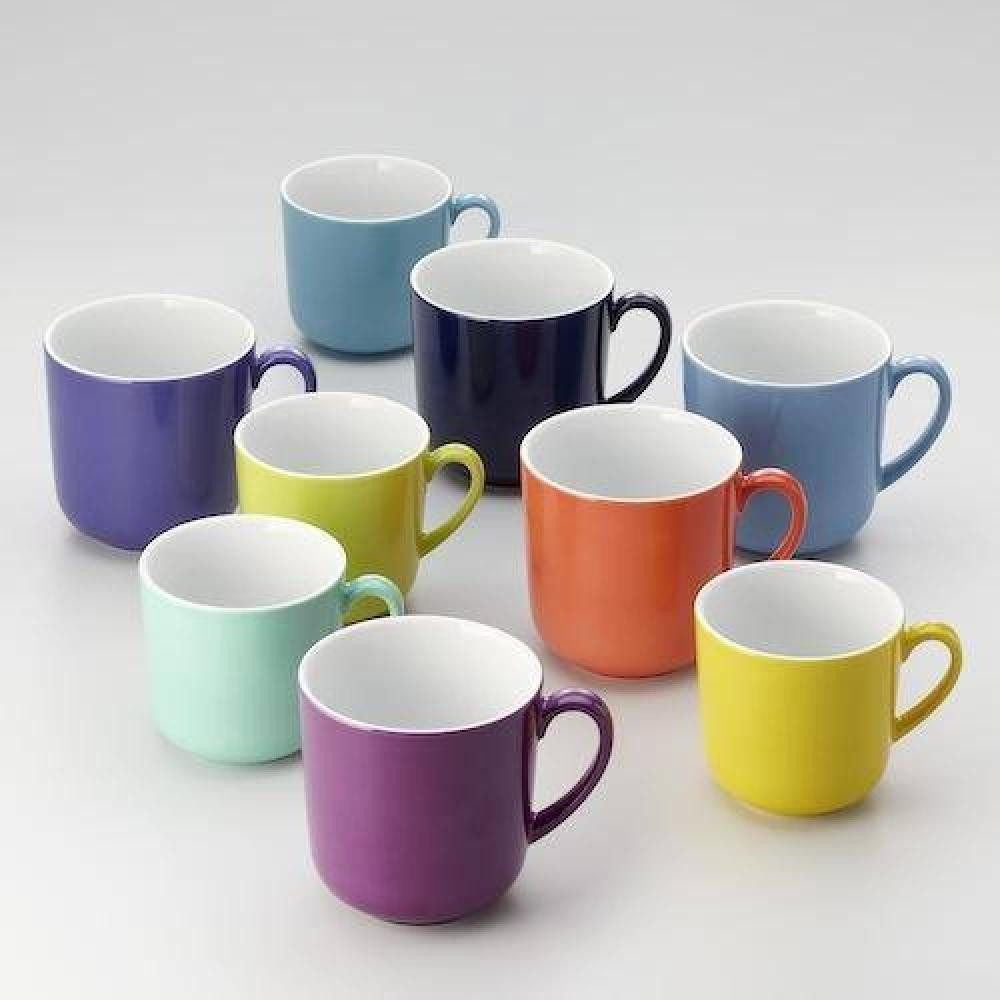 Dibbern Becher Dibbern Solid Color Becher mit Henkel 0,45 l