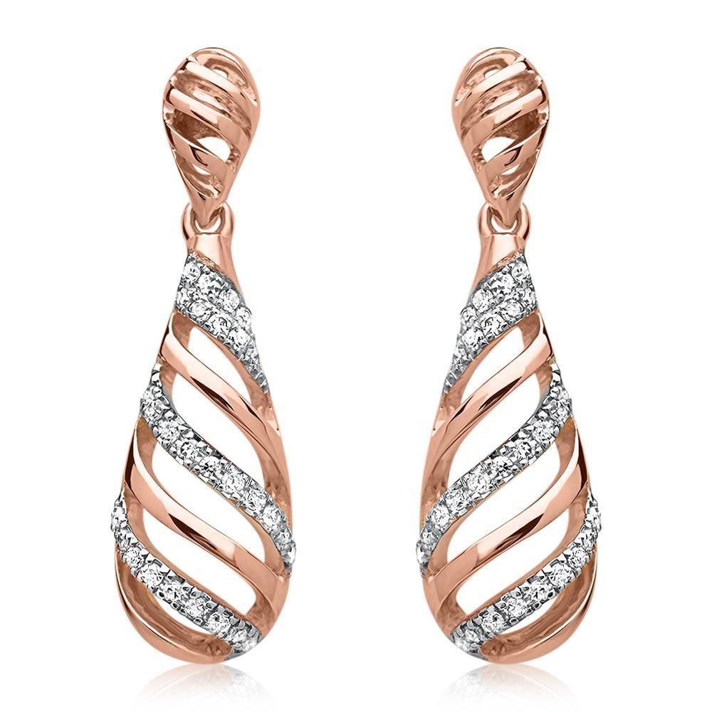 Unique Paar Ohrstecker Diamant Ohrringe ...