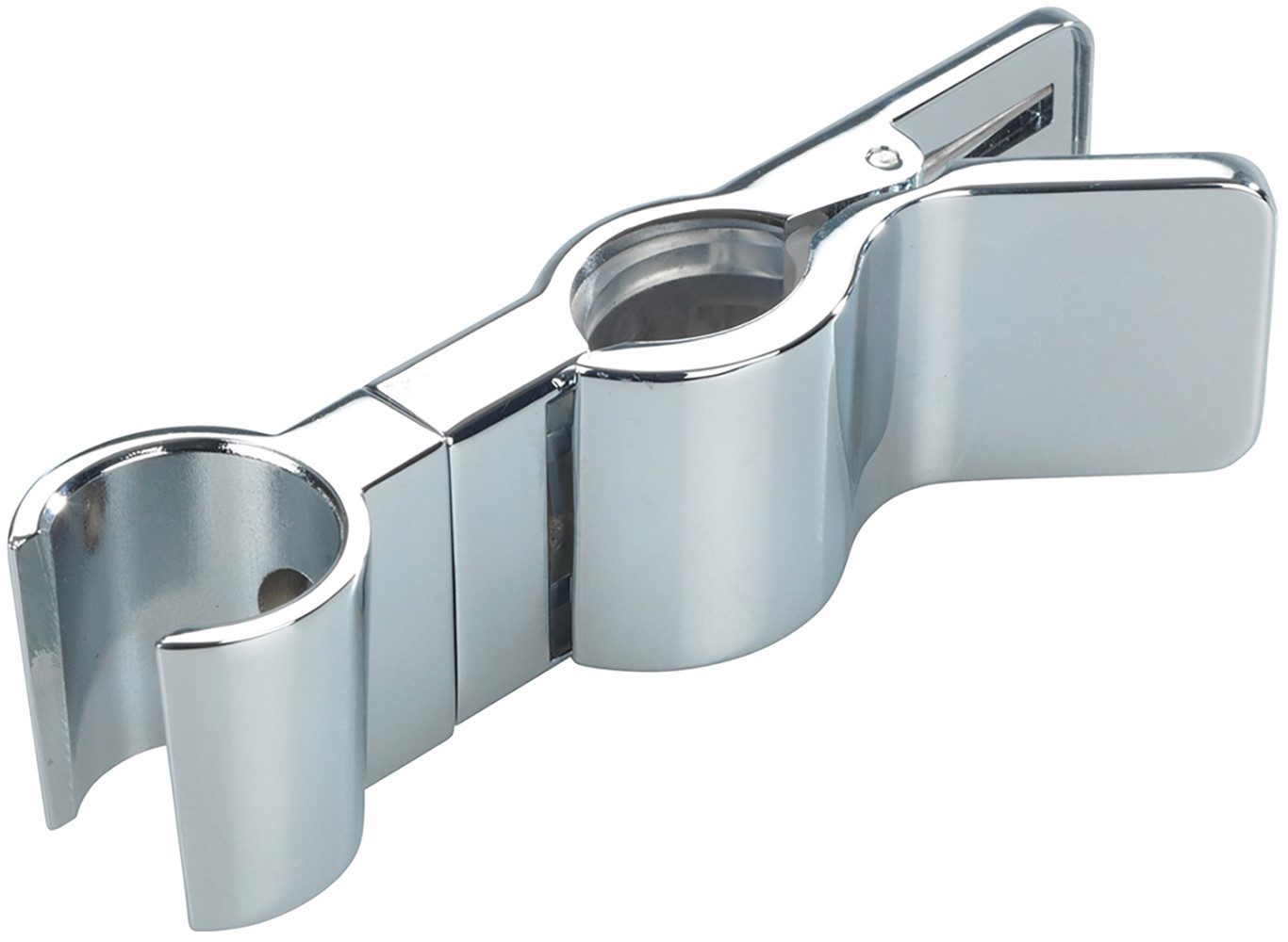 WENKO Brausehalter Duschkopfhalter Metall Chrom, Universal-Handbrausehalter günstig online kaufen