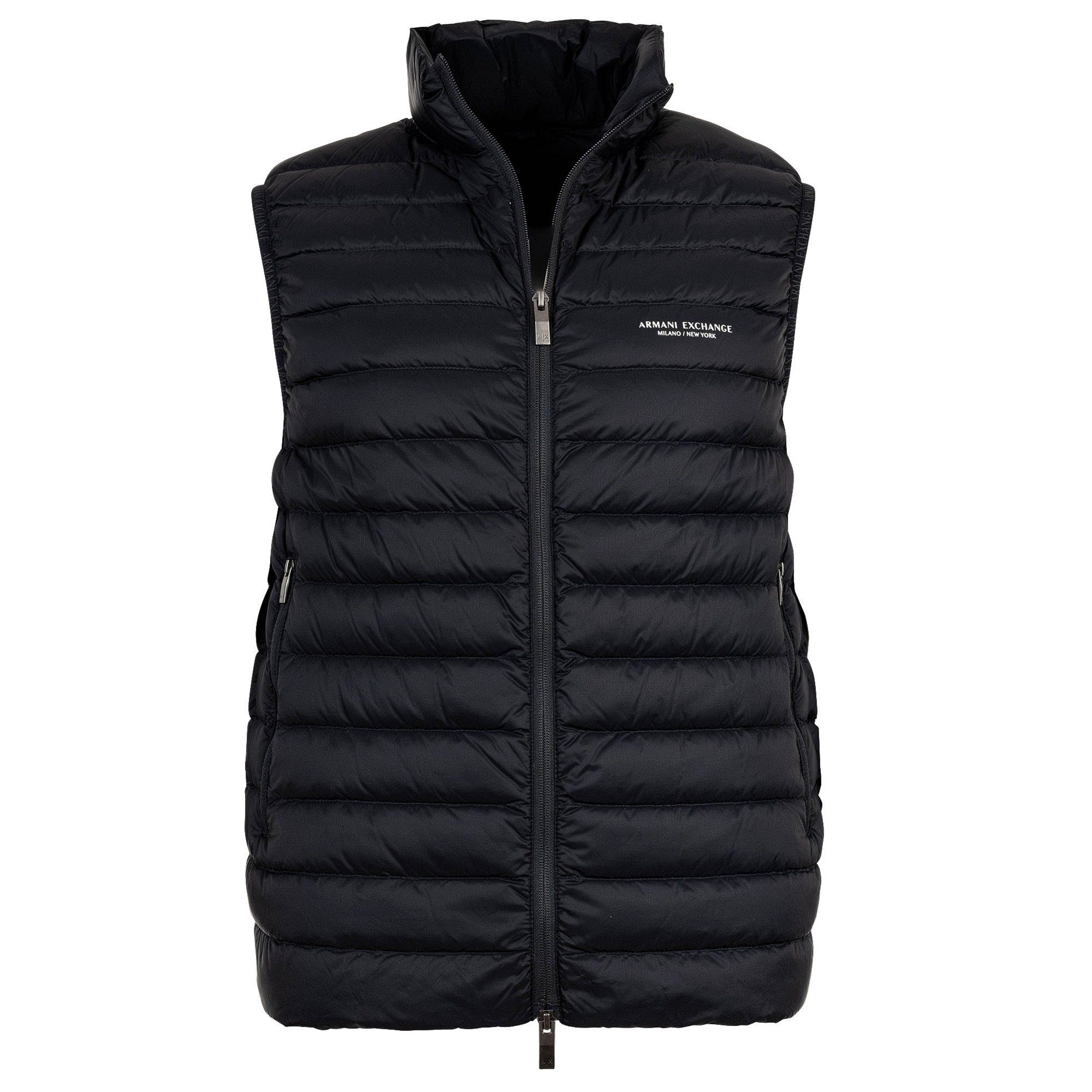 ARMANI EXCHANGE Steppweste Herren Steppweste 1er Pack Polyamid DOWN WAISTCO günstig online kaufen