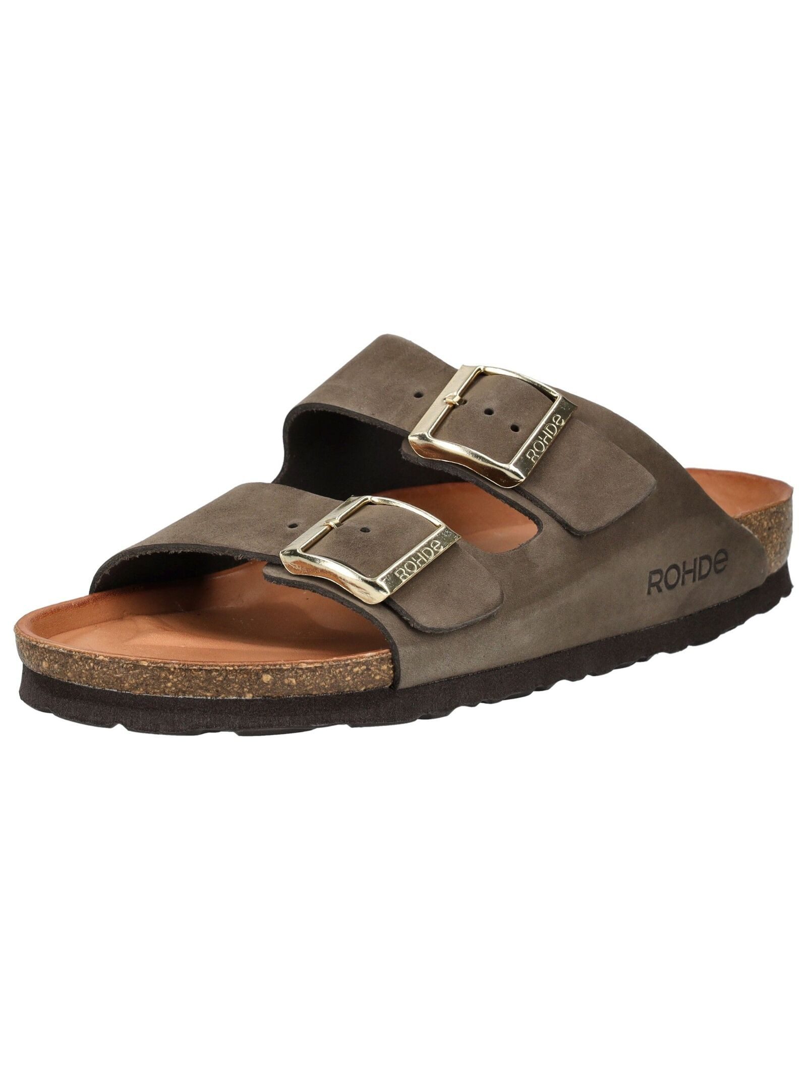 Rohde Rohde Pantoletten Nubukleder Pantolette günstig online kaufen