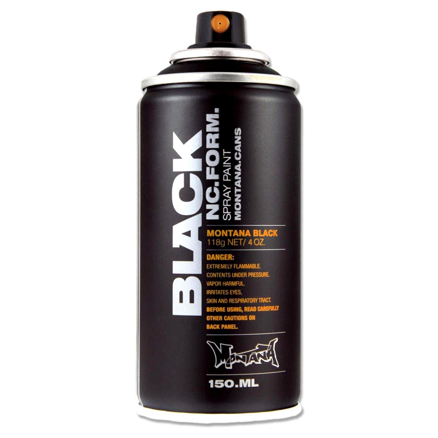 Montana Cans Sprühlack Sprühlack, Montana BLACK Mini, 6 Farben Auswahl, 150ml
