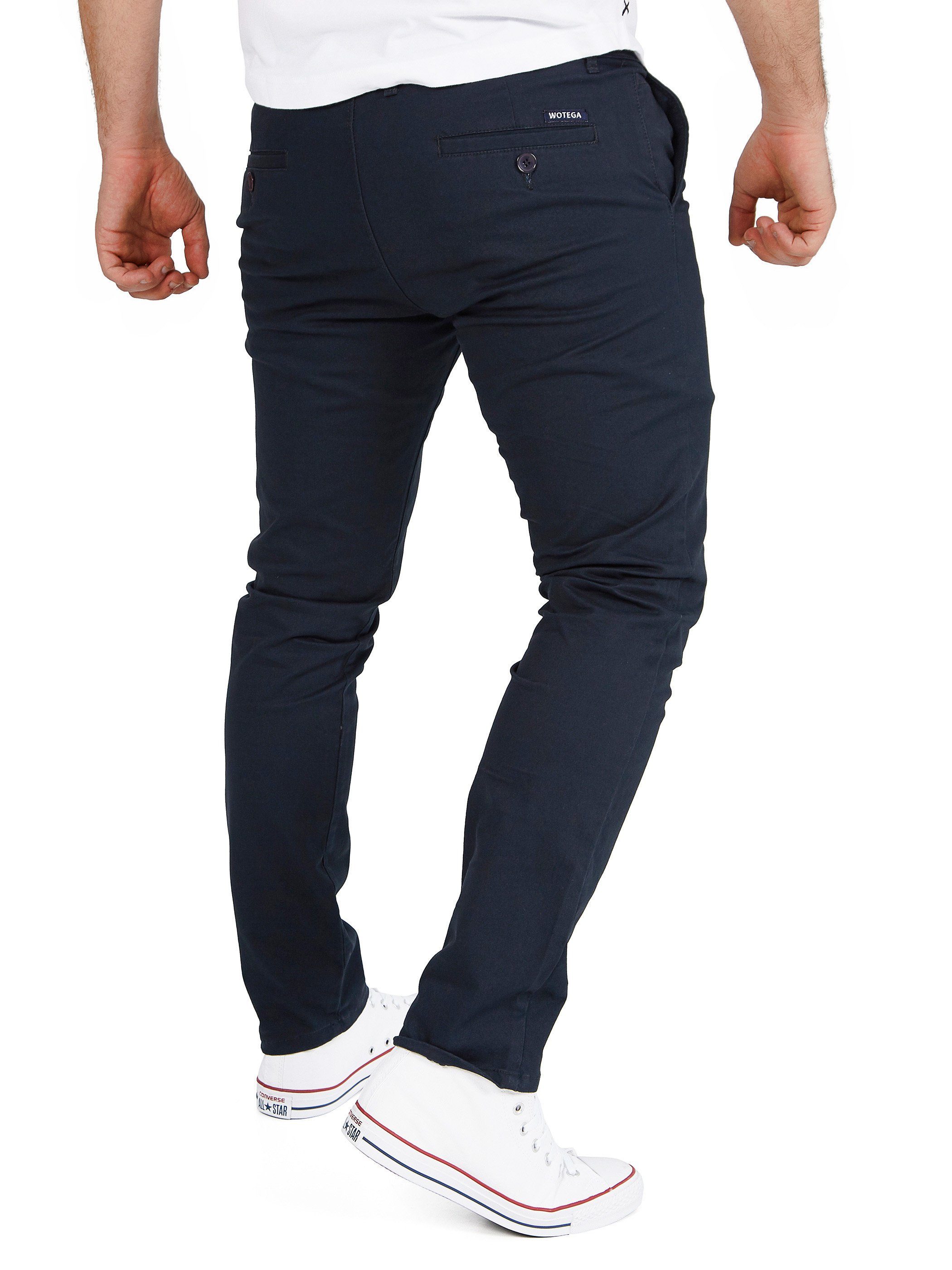 WOTEGA Chinohose Herren Chino Glenn mit hohem Tragekomfort