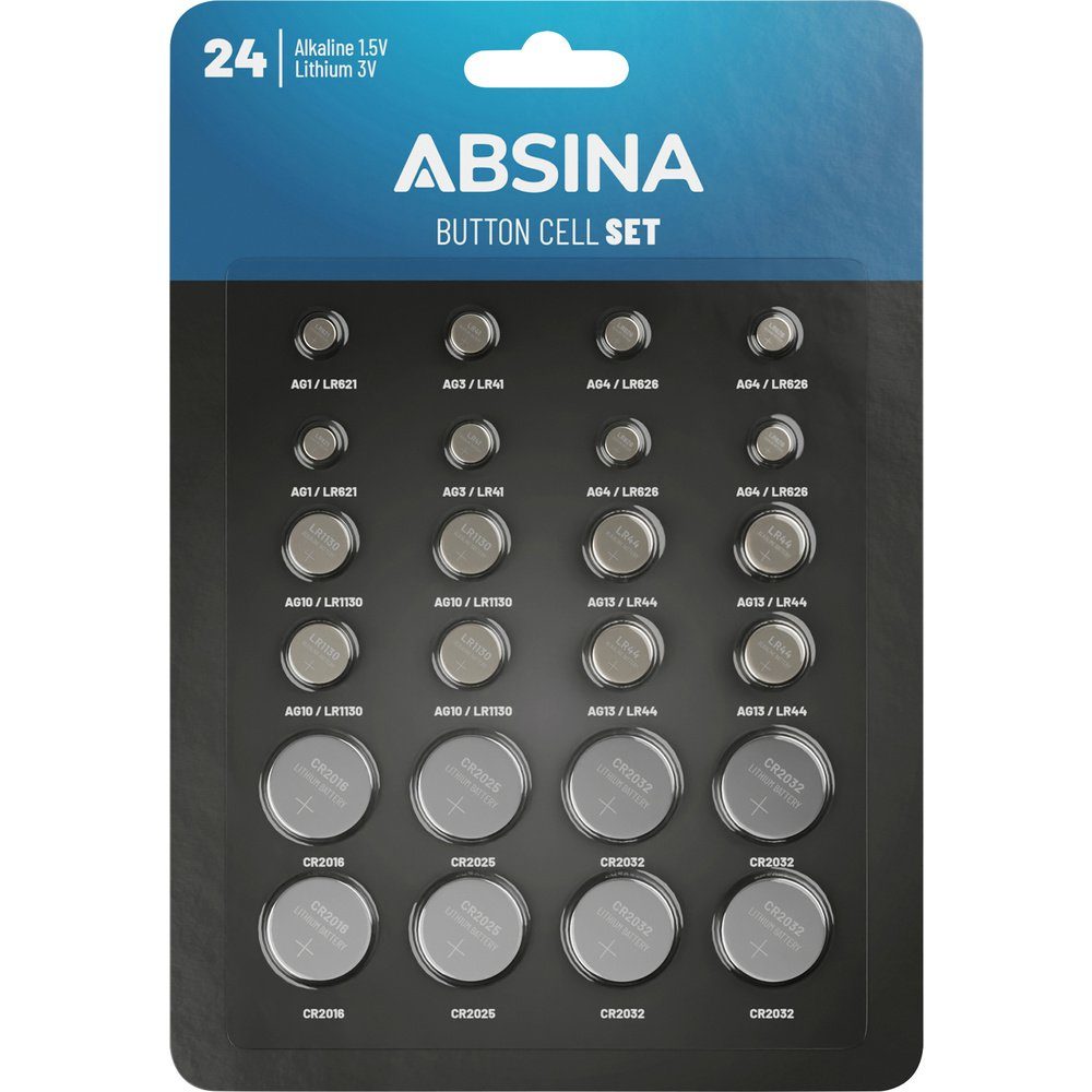 ABSINA Absina Knopfzellen-Set 1 St. Knopfzelle