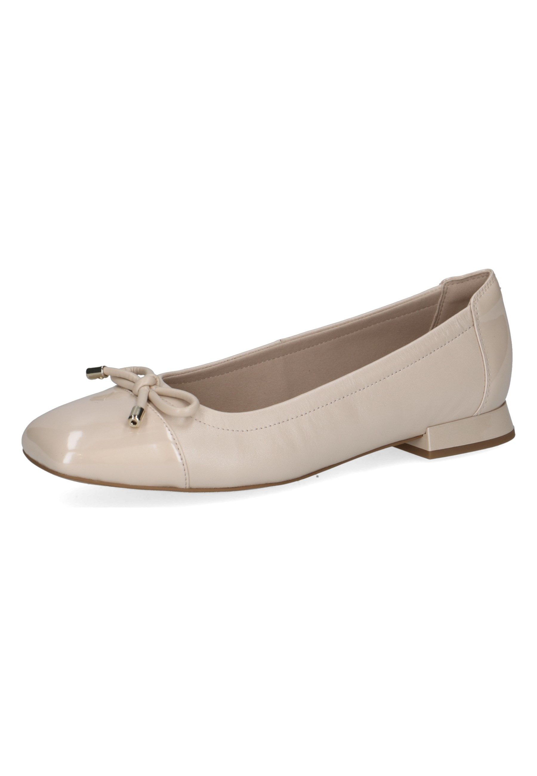 Caprice 9-22104-42 452 Cream Pearl Ballerina
