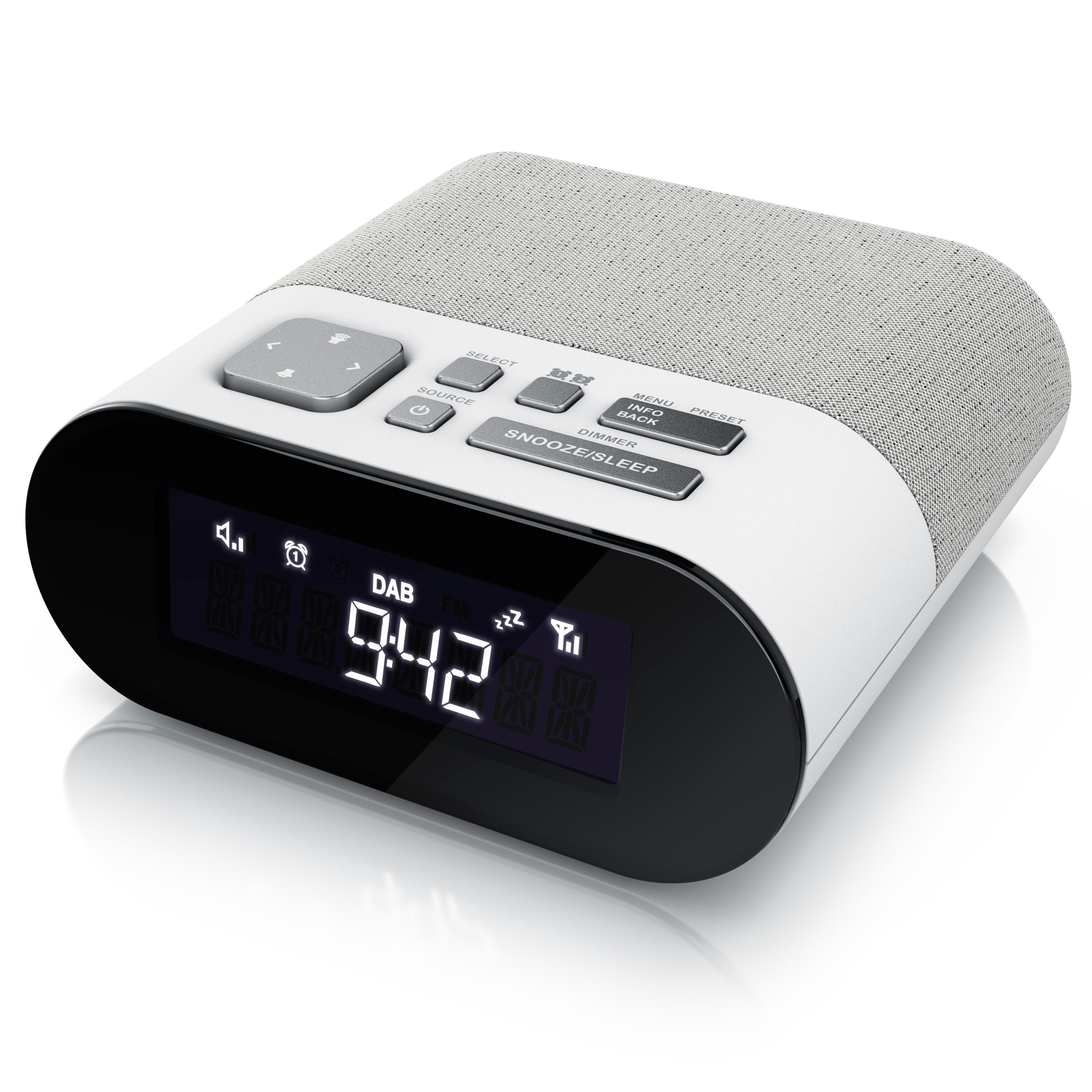 BEARWARE Radiowecker Küchenradio digital, FM, DAB+ Radio, Wecker, Dual Alar günstig online kaufen
