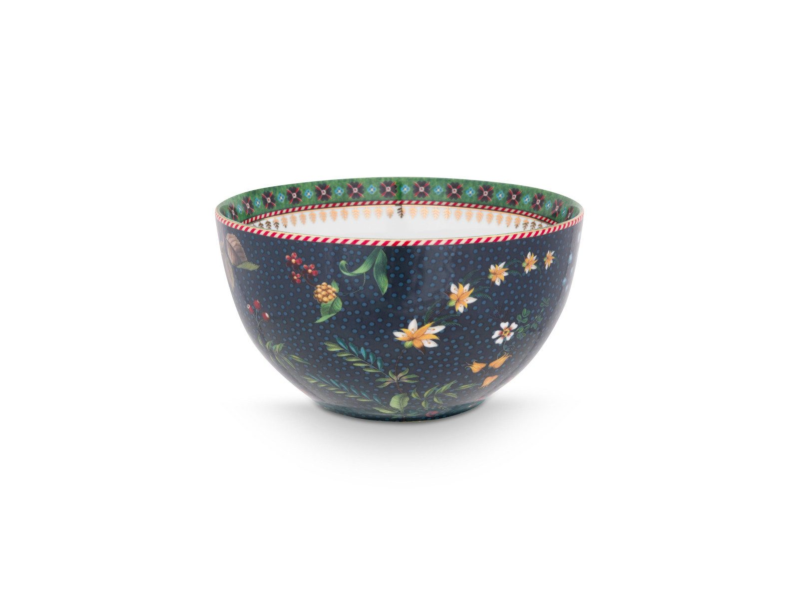 PiP Studio Schale Berry Blues Bowl blau 15cm, Porzellan, (Bowls)
