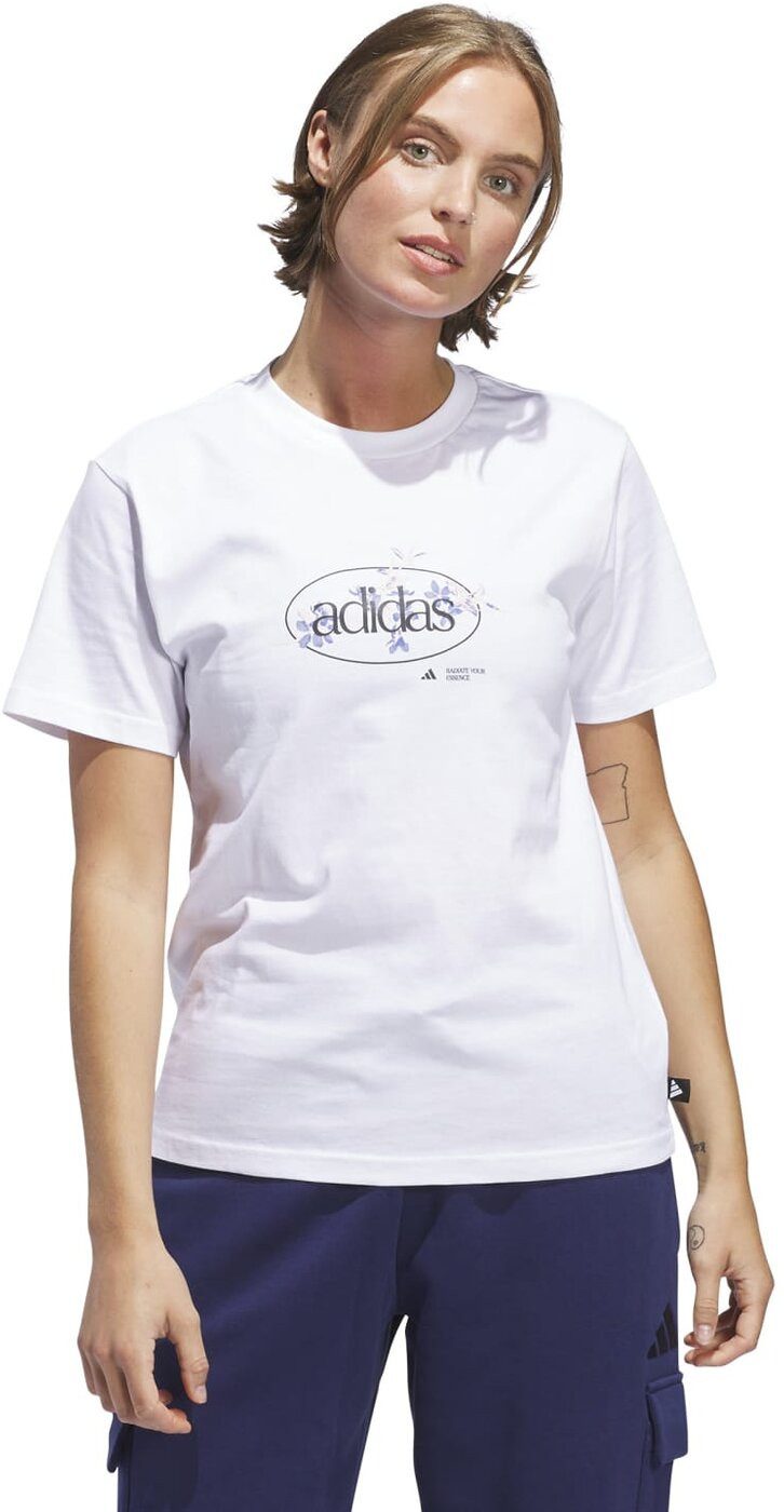 adidas Sportswear T-Shirt W Elem Flrl günstig online kaufen