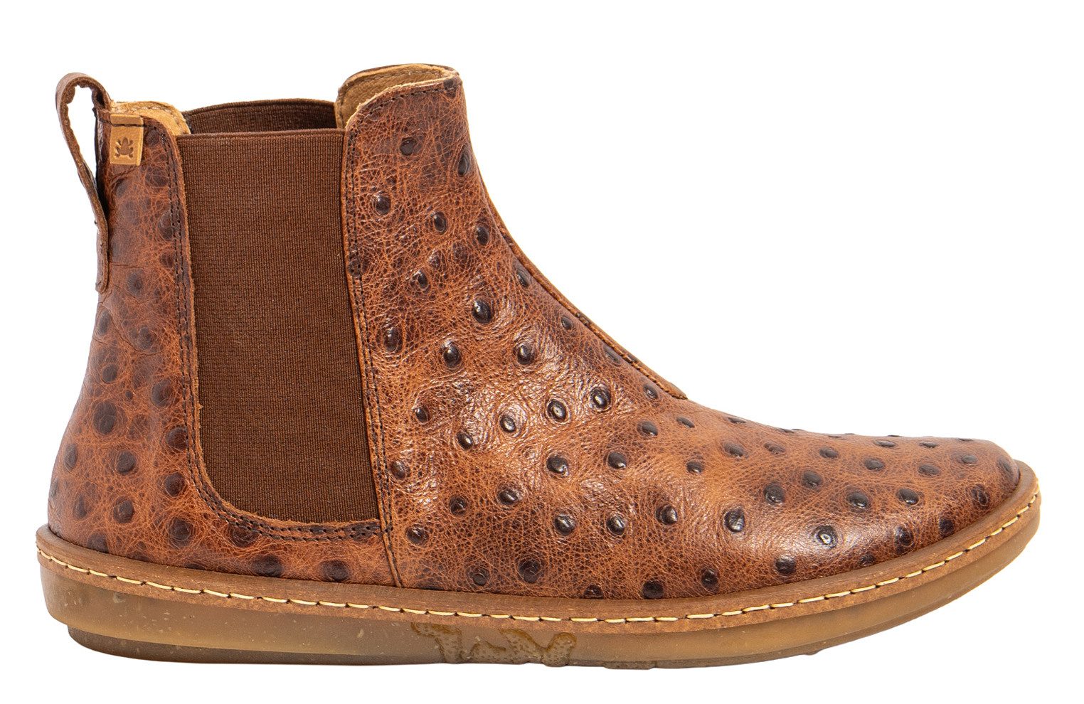 El Naturalista N5310 Coral Cuero Ostrich Stiefelette