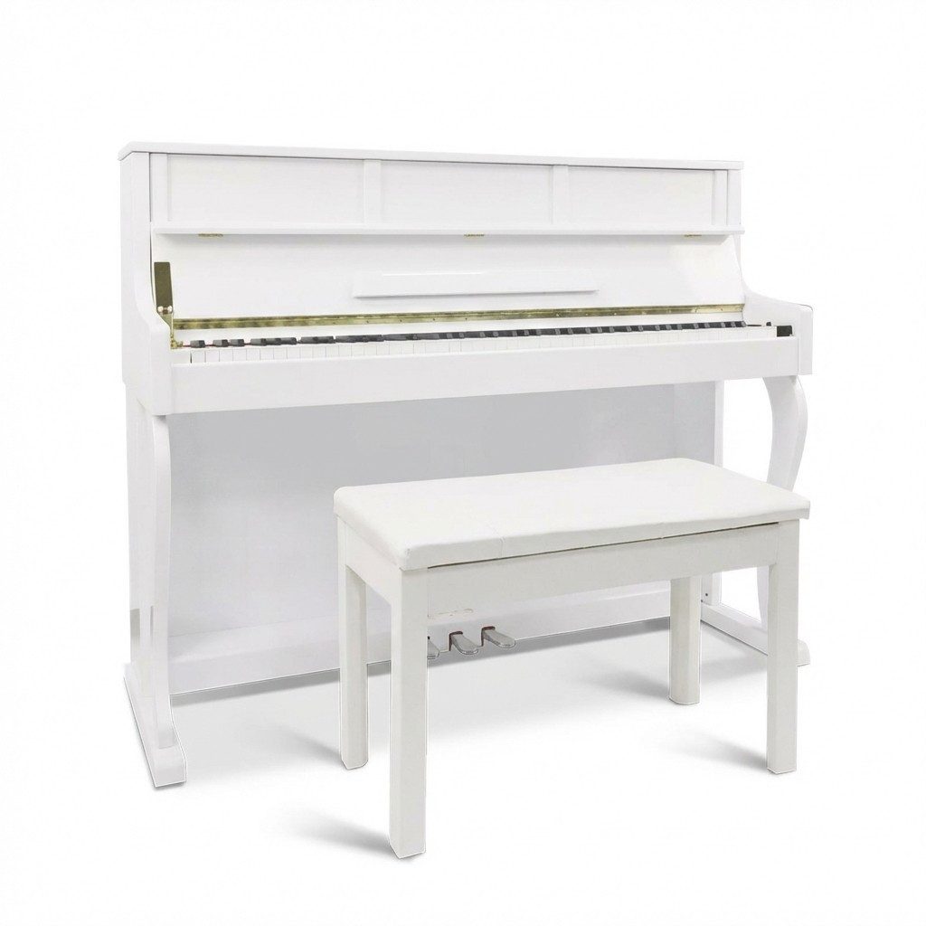 JVmoebel Digitalpiano Dieses weiße Digitalpiano bietet grenzenlose Kreativität und Stil (Maße Digitale Klaviere), Made in Europe