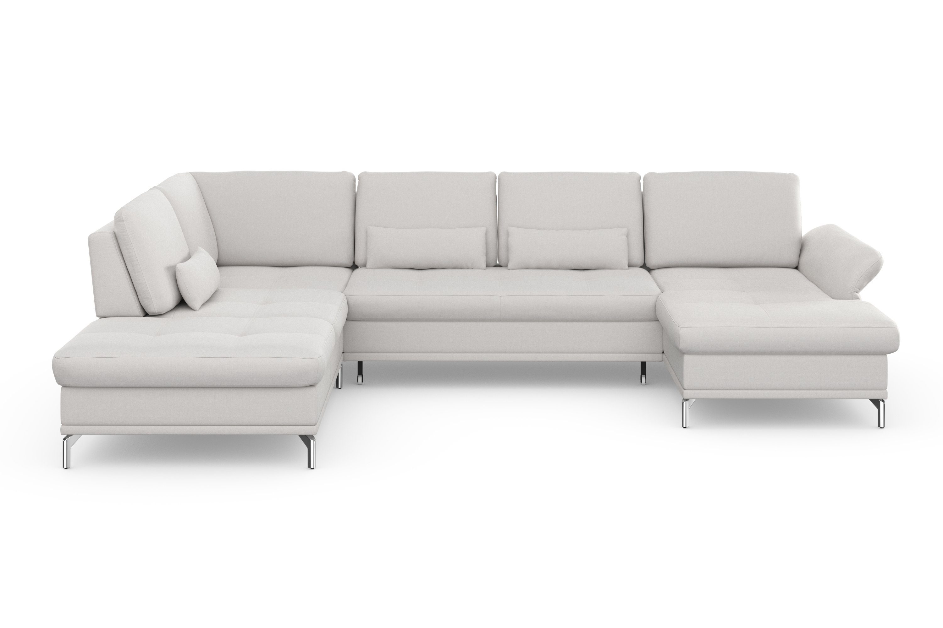 INOSIGN Wohnlandschaft "Palm Beach U-Form" Federkern, mit Sitztiefenverstel günstig online kaufen