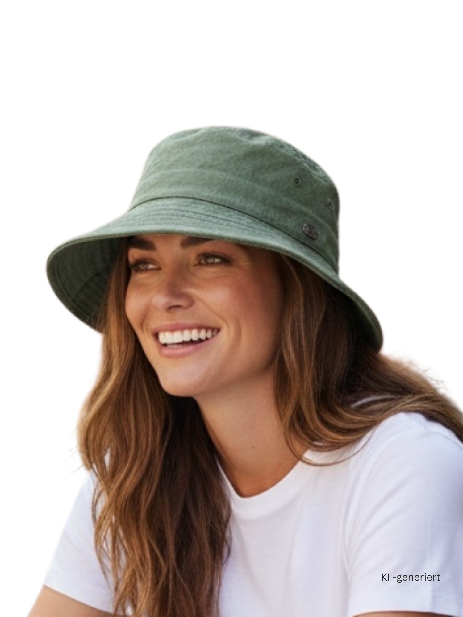 Taschen4life Sonnenhut Leinen Hut Größenverstellbar, unisex, Fischerhut