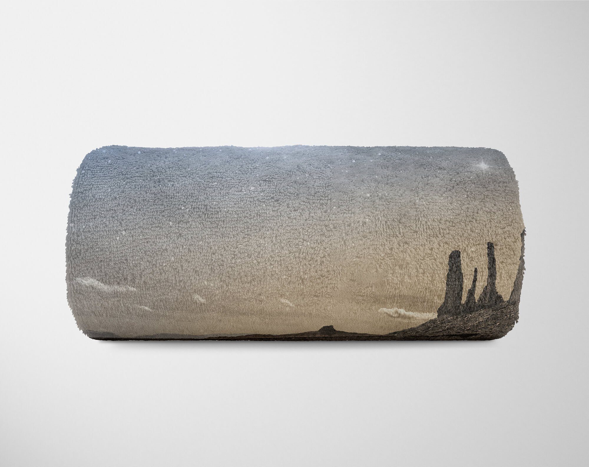 S, Arizona Berge mit Kuscheldecke Baumwolle-Polyester-Mix Fotomotiv (1-St), Art Handtuch Grand Strandhandtuch Saunatuch Canyon Sinus Handtuch Handtücher