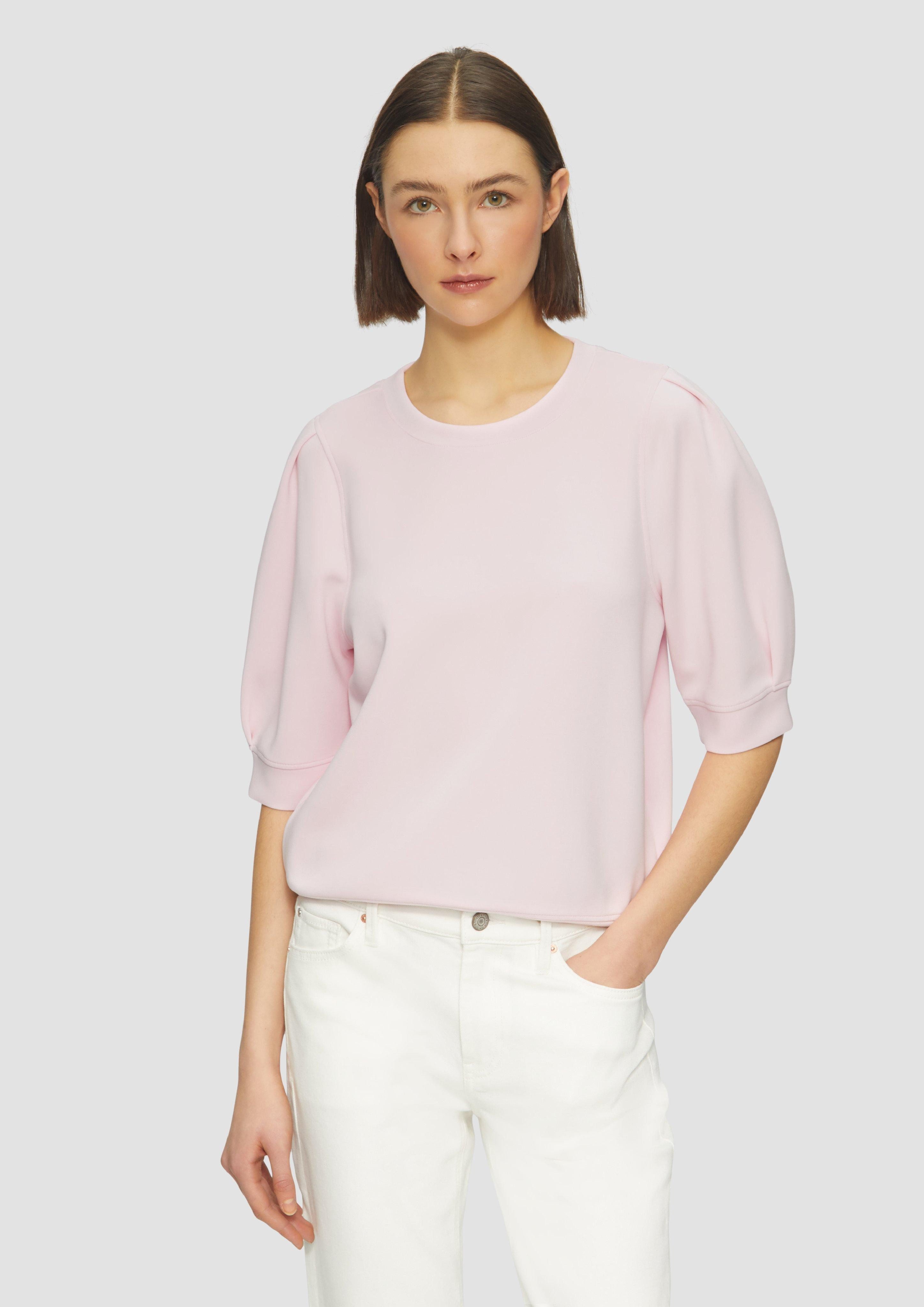 s.Oliver Sweatshirt mit Halbarm günstig online kaufen
