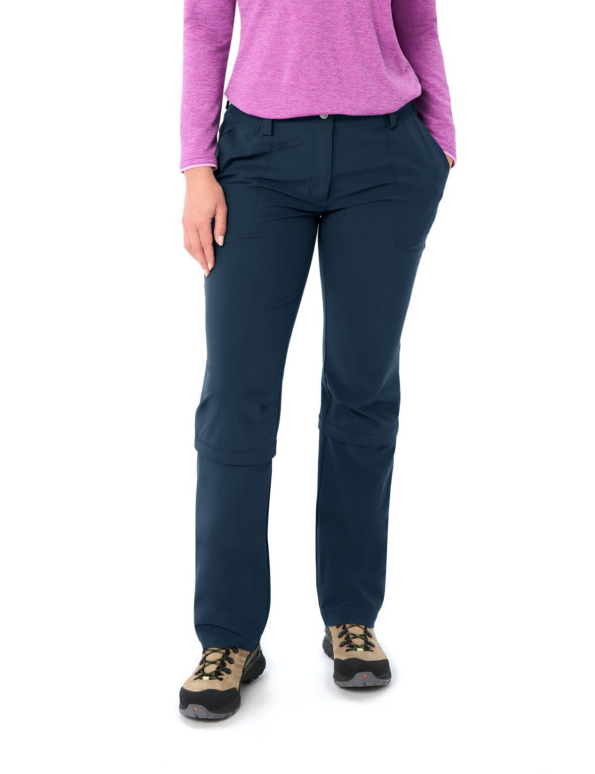 VAUDE Funktionshose Women's Farley Stretch ZO Capri Pants (1-tlg) schnellstrocknende und strapazierfähige Outdoor-Hose