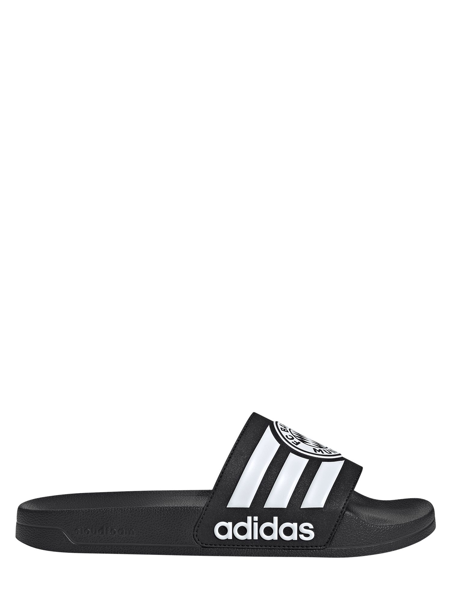 adidas Performance FC Bayern München, Adilette, Unisex, Schwarz Badesandale