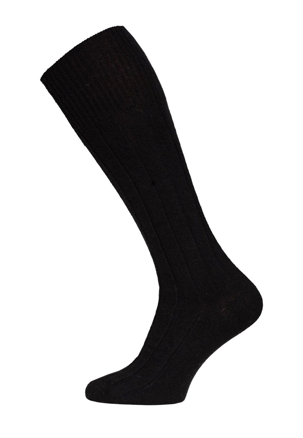 HomeOfSocks Гольфы Kniestrumpf 49% Wolle Merino & Kaschmir Гольфы mit Merino- und Kashmirwolle