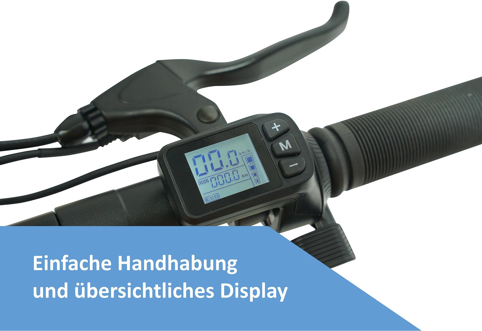 L.A. Sports E-Scooter Speed Deluxe 7.8-350 ABE, 20 km/h