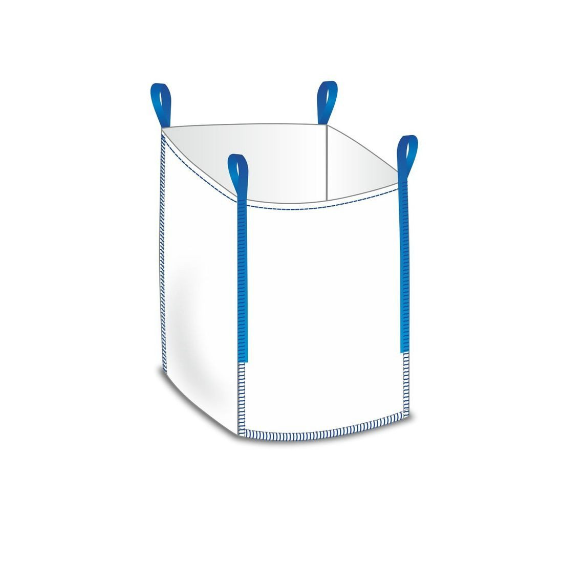 KLASEBO® Big Bag BIG BAG oben offen Tragkraft 1000 kg, 90 x 90 x 90 cm #1 5 stück