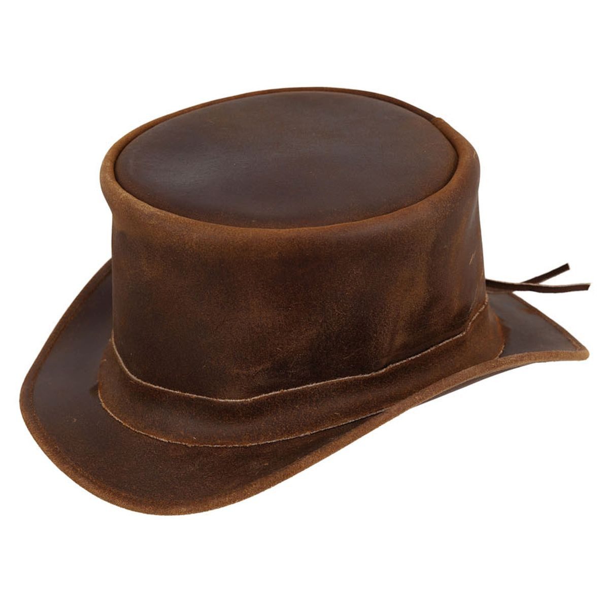 Balke Trilby extravaganter Outdoor Leder-Zylinderhut 100% günstig online kaufen