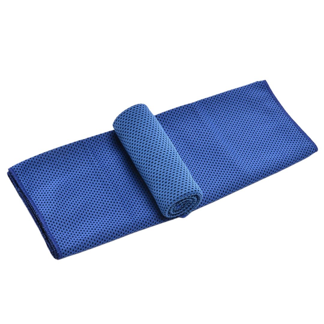 nsihing Sporthandtuch Kühltuch Kühlhandtuch, Sofortige Relief Eiskalt Kühlen Handtuch, (Atmungsaktives Mesh Schweißsaugfähig Cooling Towel Für Sport Fitness Gym, 1-St), Mikrofaser Handtuch Eistuch Abkühltuch Schweißtuch