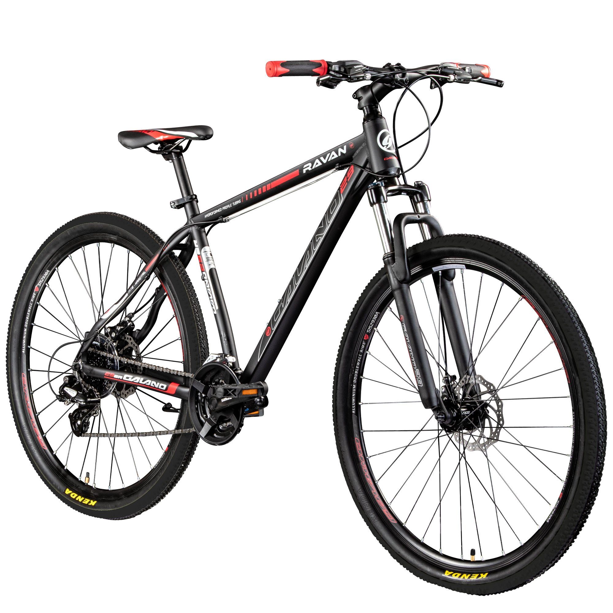 Galano Mountainbike »Ravan«, 24 Gang, Kettenschaltung, Mountainbike 29 Zoll  für Damen und Herren 175 - 190 cm Downhill Bike MTB Hardtail Fahrrad 24  Gänge Mountain Bike