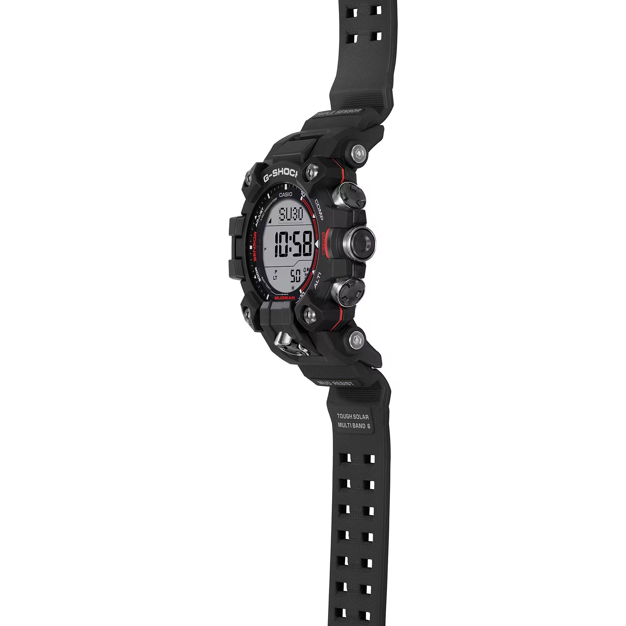 CASIO G-SHOCK Funk-Multifunktionsuhr Herrenuhr G-Shock MASTER OF G MUDMAN