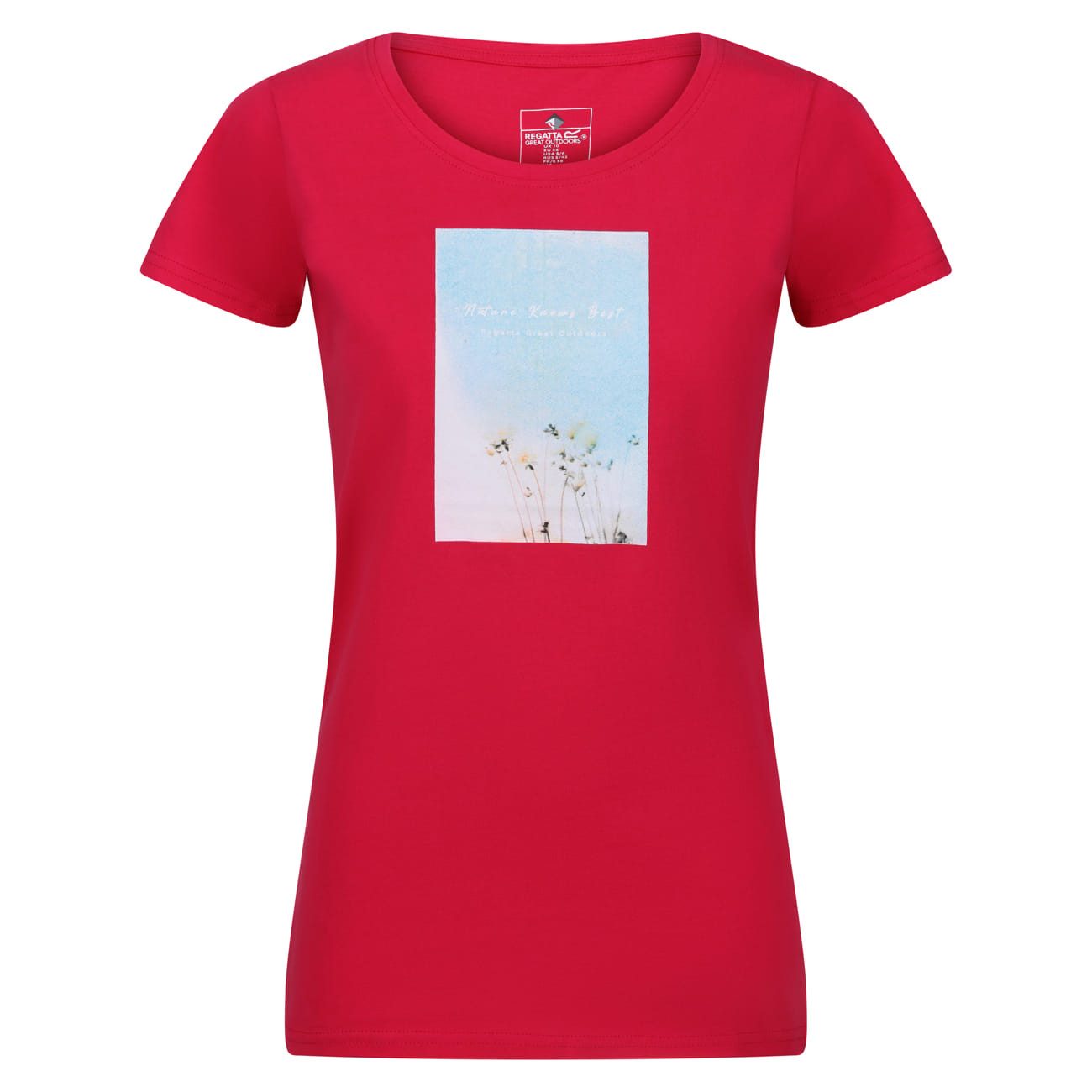 RennerXXL Funktionsshirt Breezed Damen Sport T-Shirt Baumwolle große Größen Einzigartige, von der Natur inspirierte Grafik