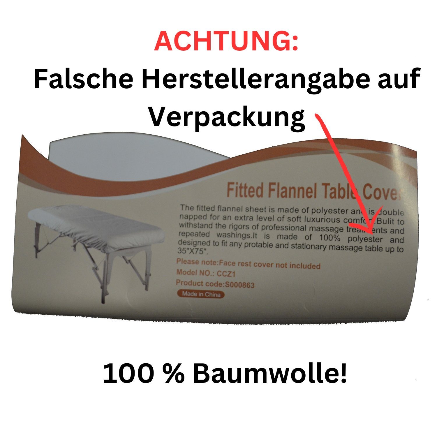 Duke-Handel Massageliegenbezug Therapieliegenbezug Spannbezug, 100 % Baumwolle, Gummizug: rundum, (1 Stück), angenehmes Hautgefühl