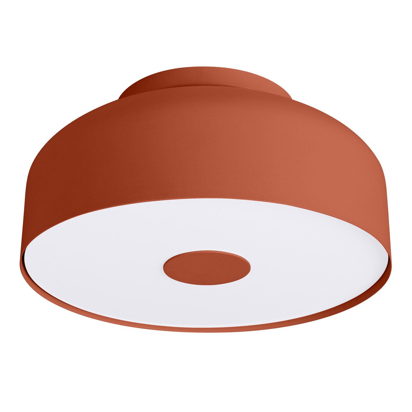 SOLLUX lighting Deckenleuchte Plafond Omiq Roter Ocker, Nicht enthalten