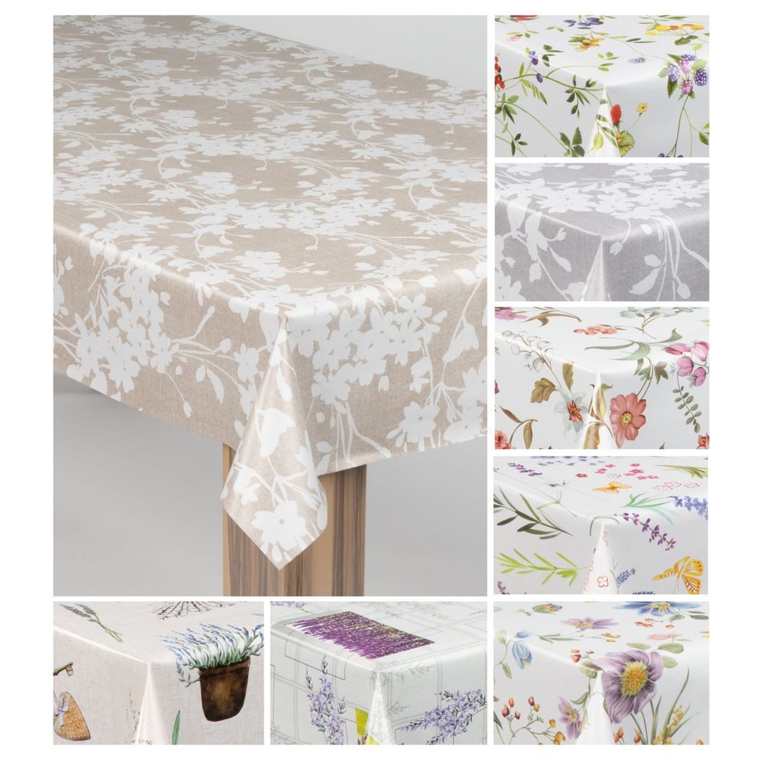 laro Tischdecke laro Wachstuch-Tischdecke Wachstischdecke Gartentischdecke